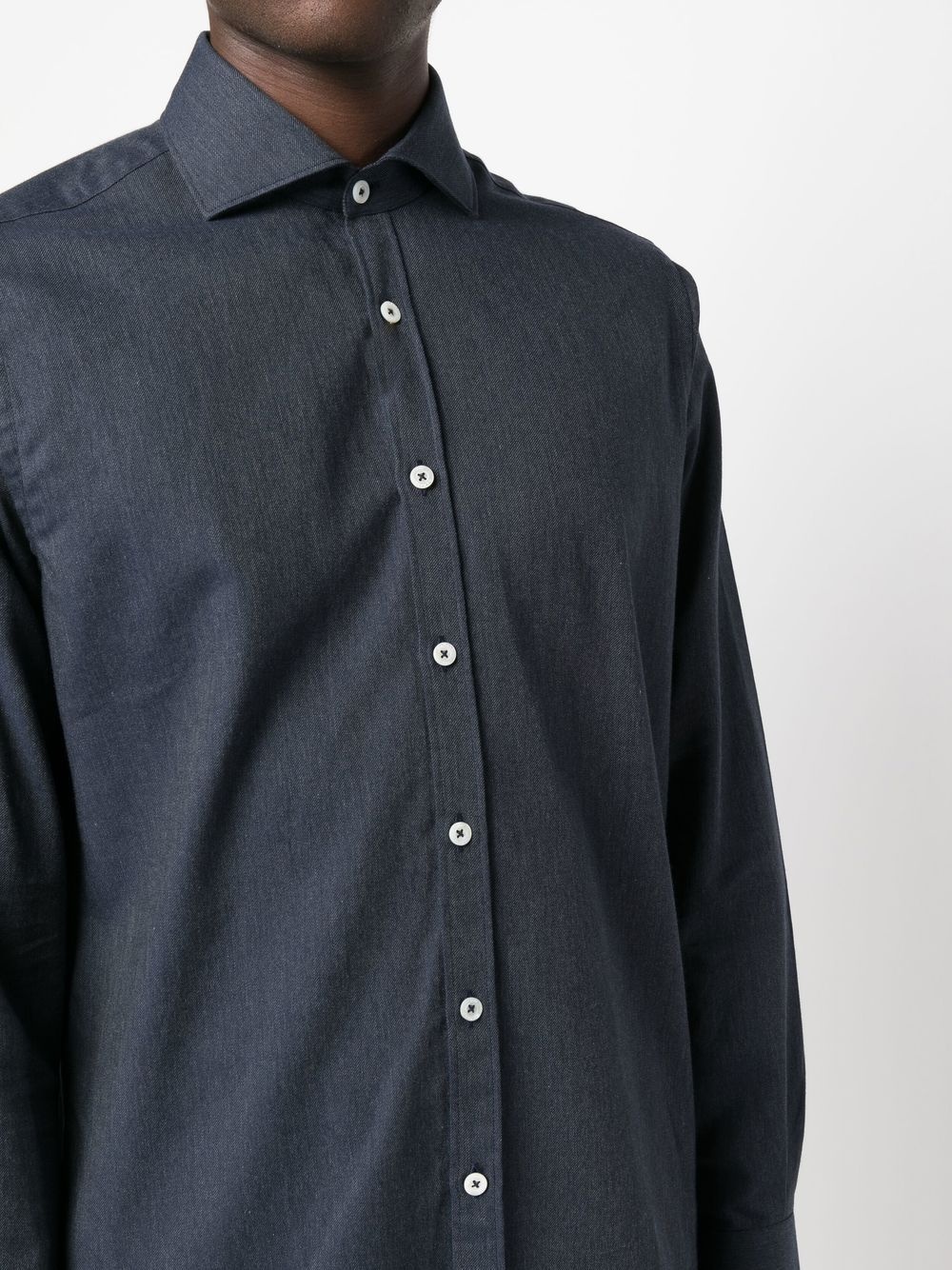 long-sleeve button-up shirt - 5