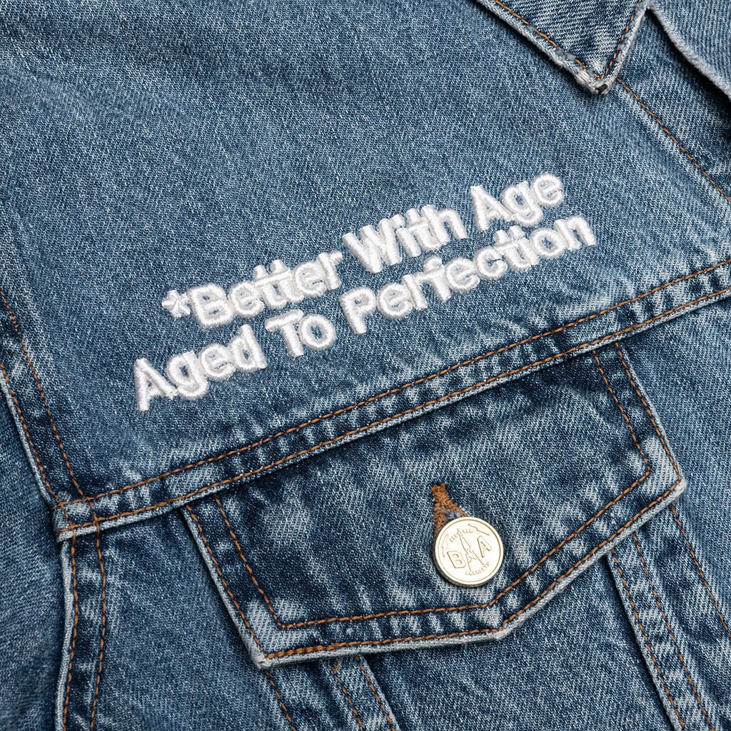 PORTRAIT DENIM JACKET - MULTI - 4