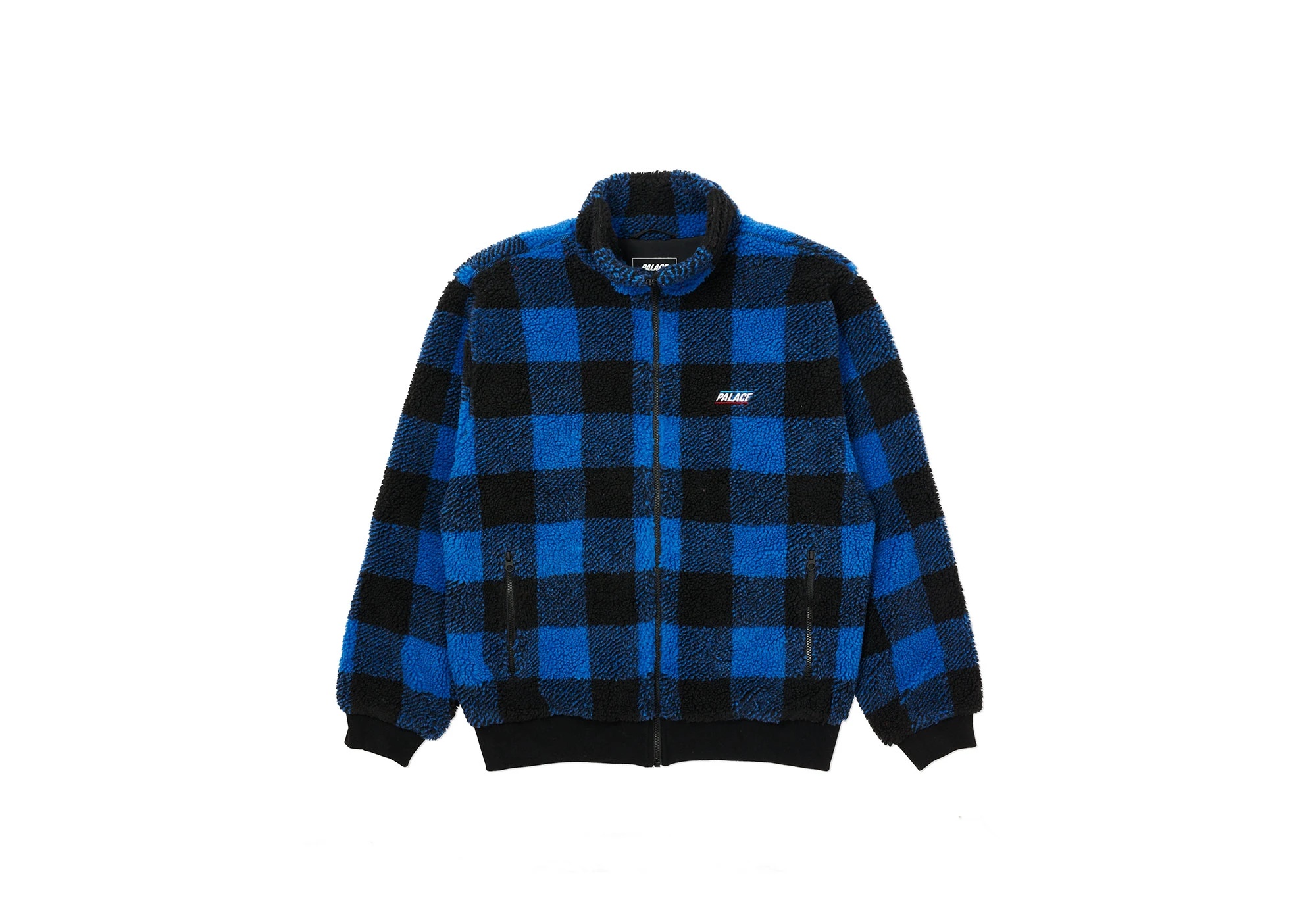 P-LUMBER JACKET BLUE / BLACK - 1