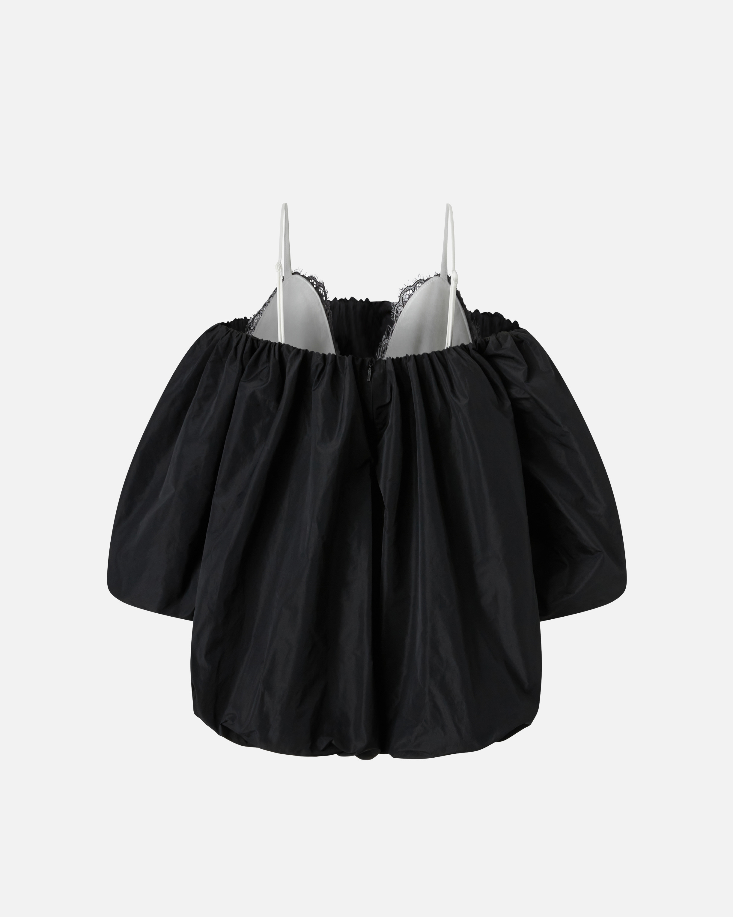 BALLOON-EFFECT MINI DRESS - 6