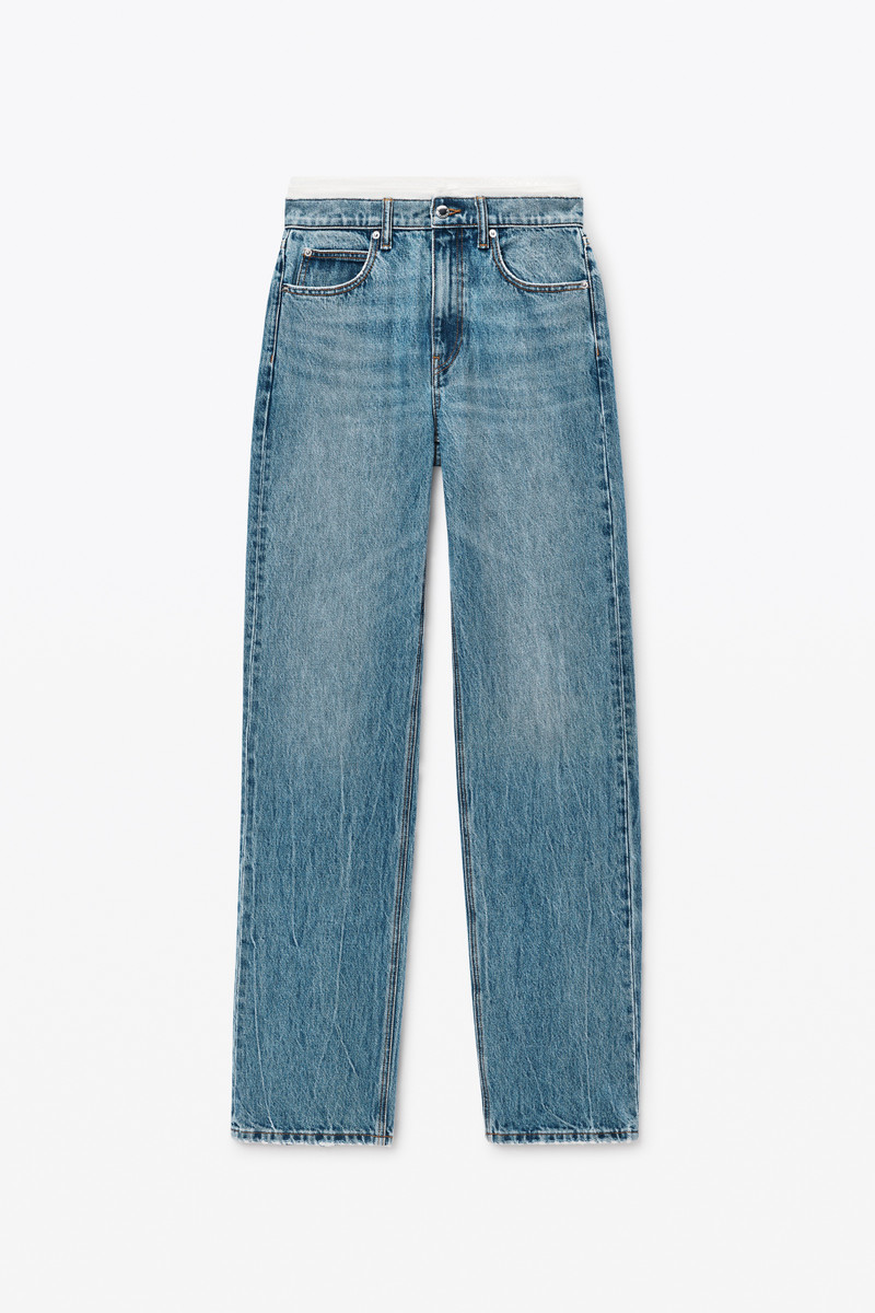 Pre-styled Denim Short 와 Pointelle 허리띠 1