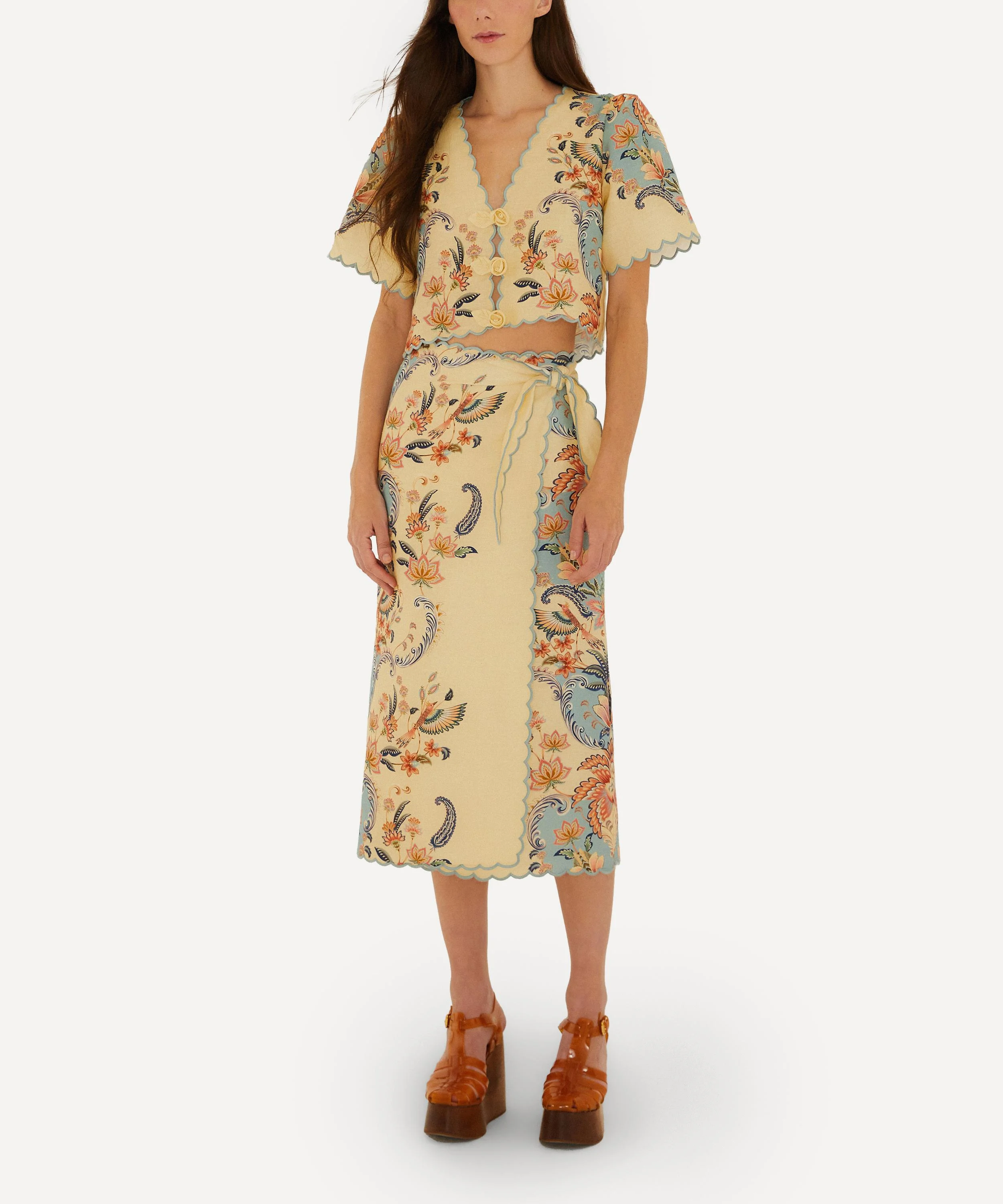 Butter Yellow Boho Beauty Top - 1