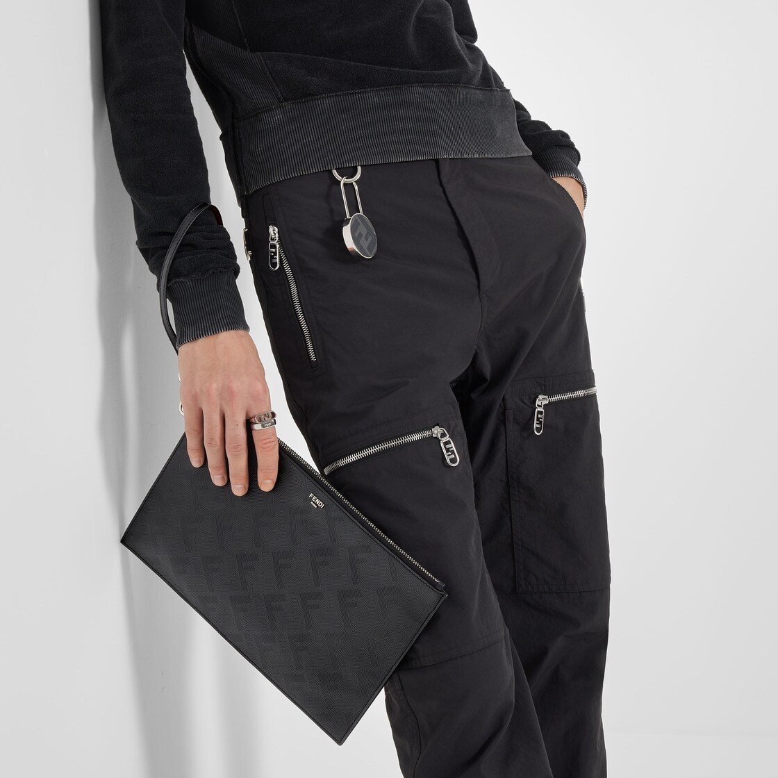FF Fendi Shadow Flat Pouch - 4