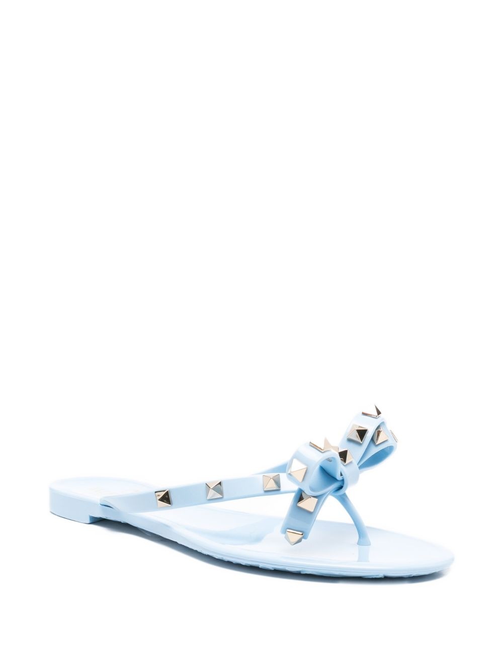 Rockstud bow-detail flip-flops - 2