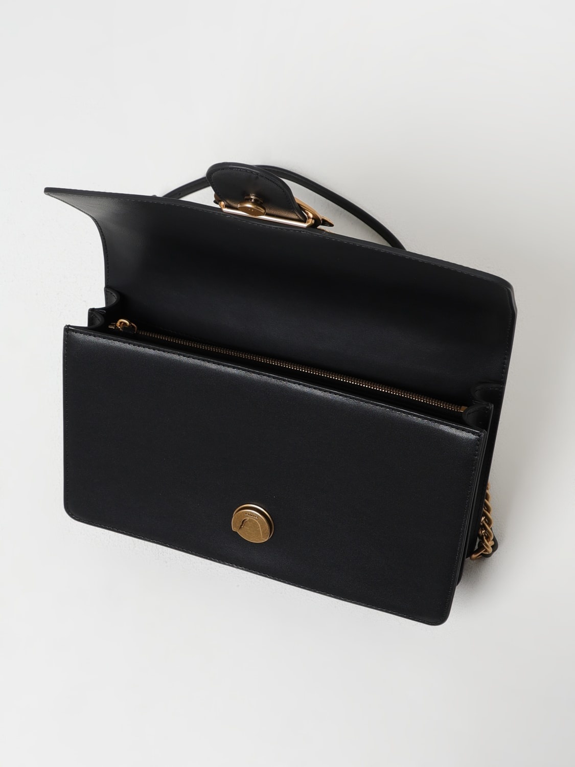 Pinko Love Classic leather crossbody bag - 3