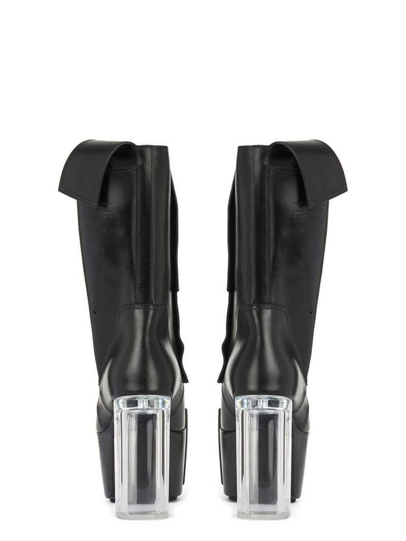 Fogpocket Leather Platform Boots 4