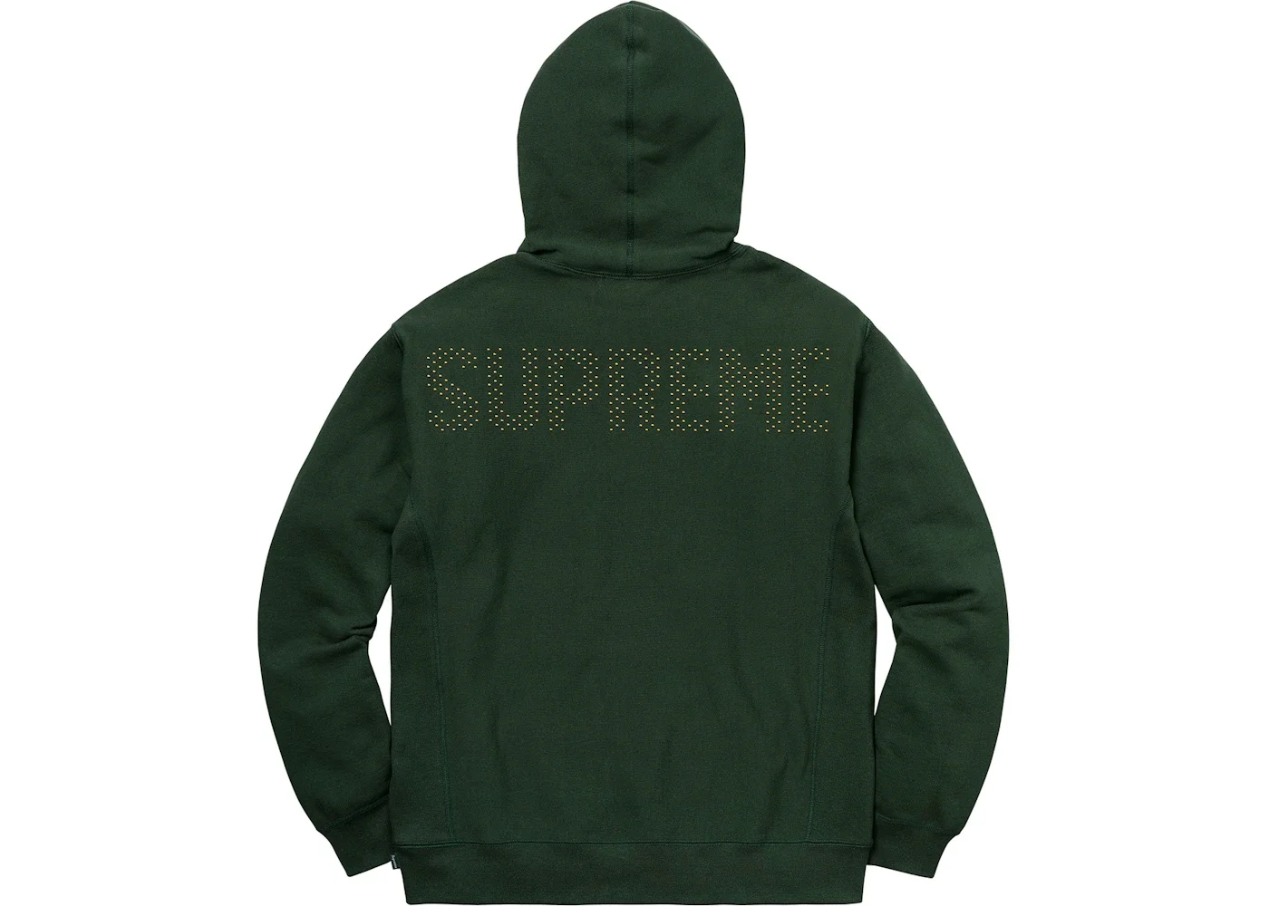 Supreme Supreme Studded Hooded Sweatshirt Dark Green - df27da25 