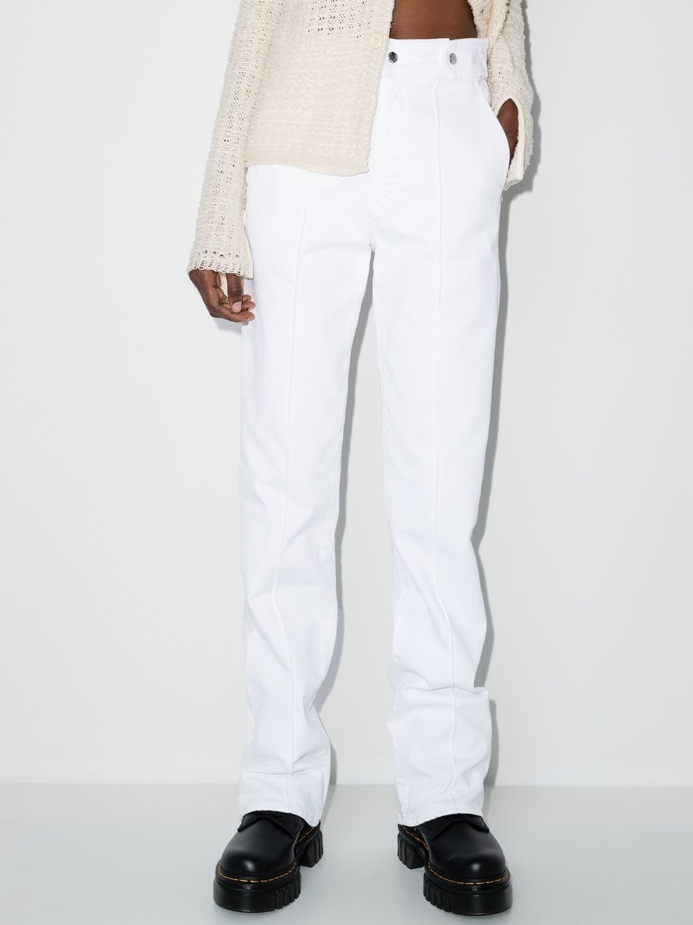 straight-leg denim jeans - 2