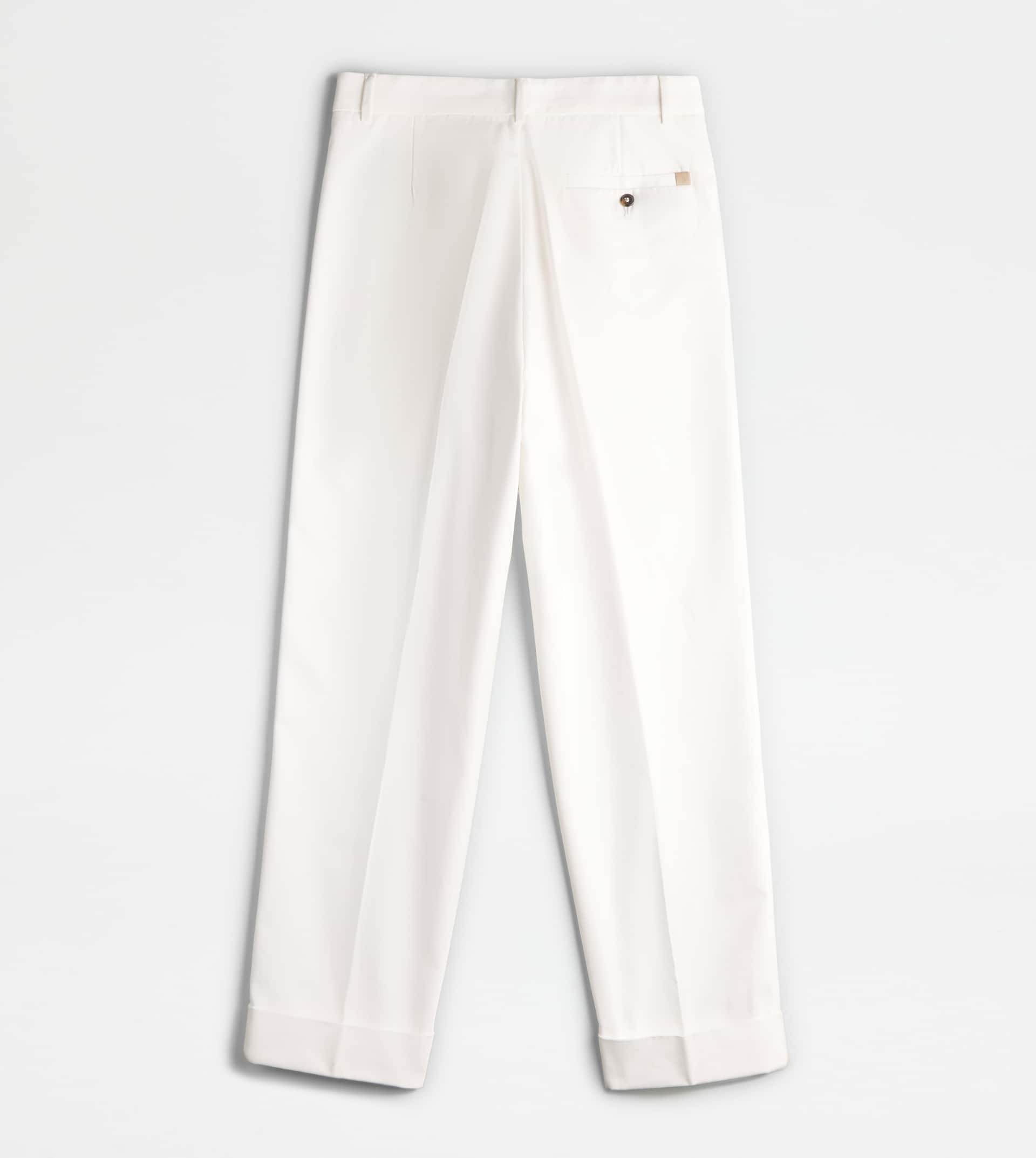 PANTS WITH DARTS - WHITE - 6