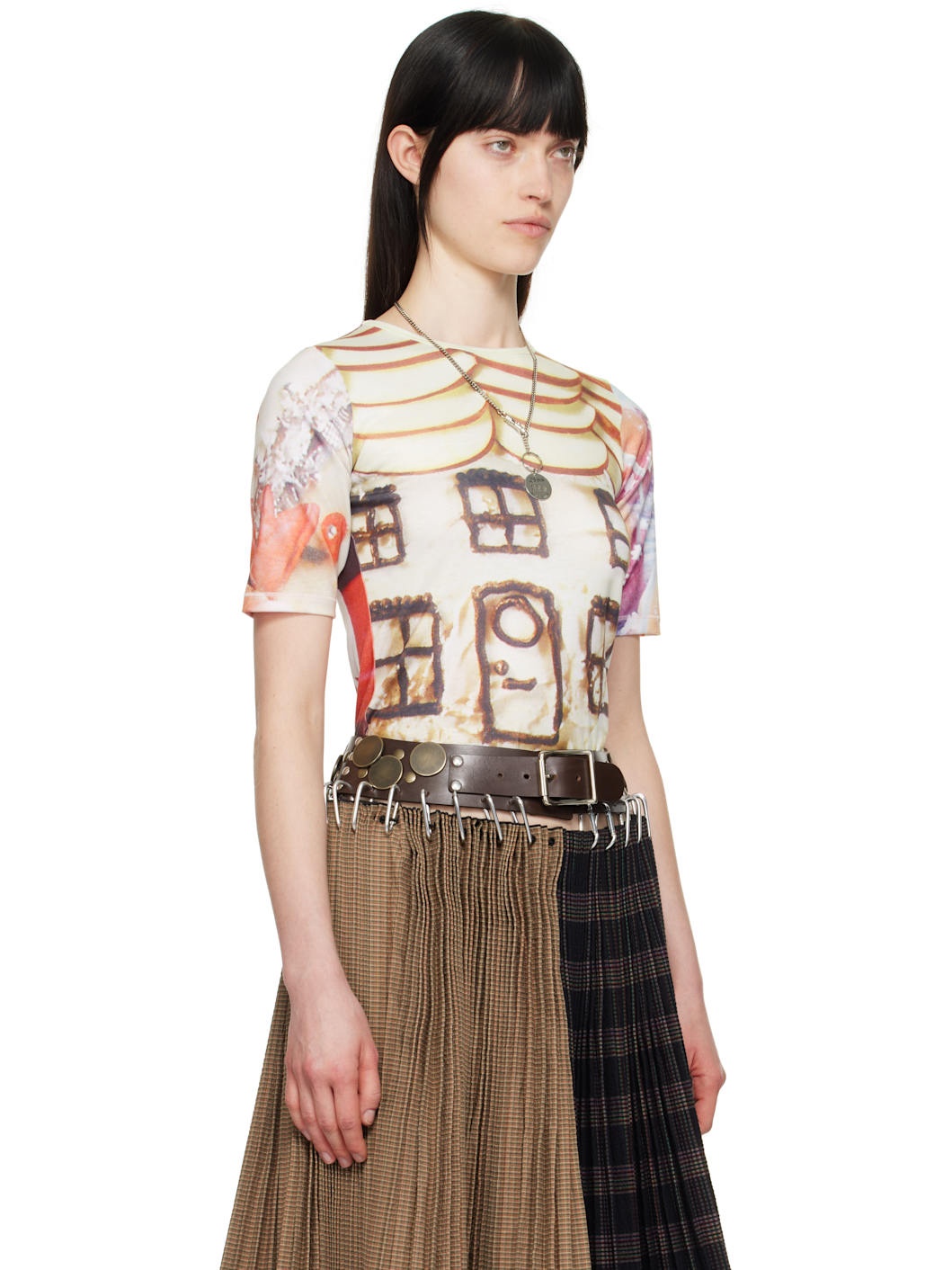 Multicolor 'Welcome Home' Short Sleeve Jersey T-shirt - 2