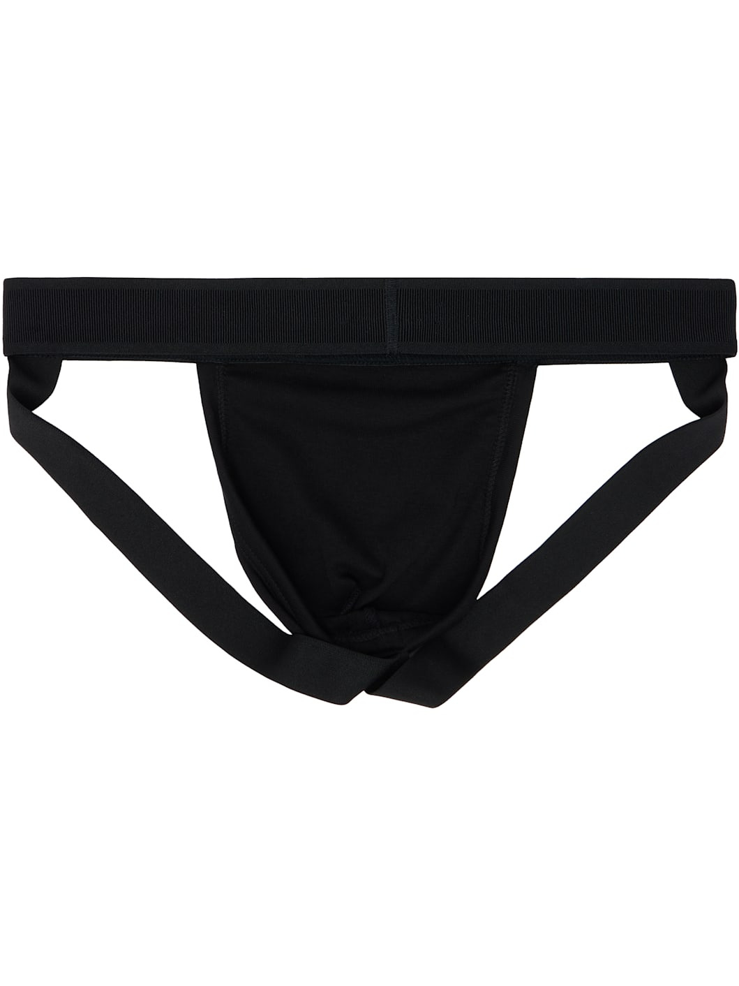 White Cotton Jock Strap - 2