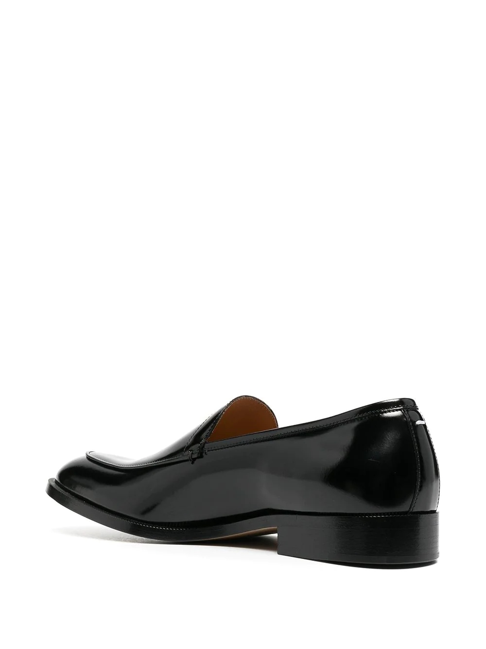 round toe loafers - 3