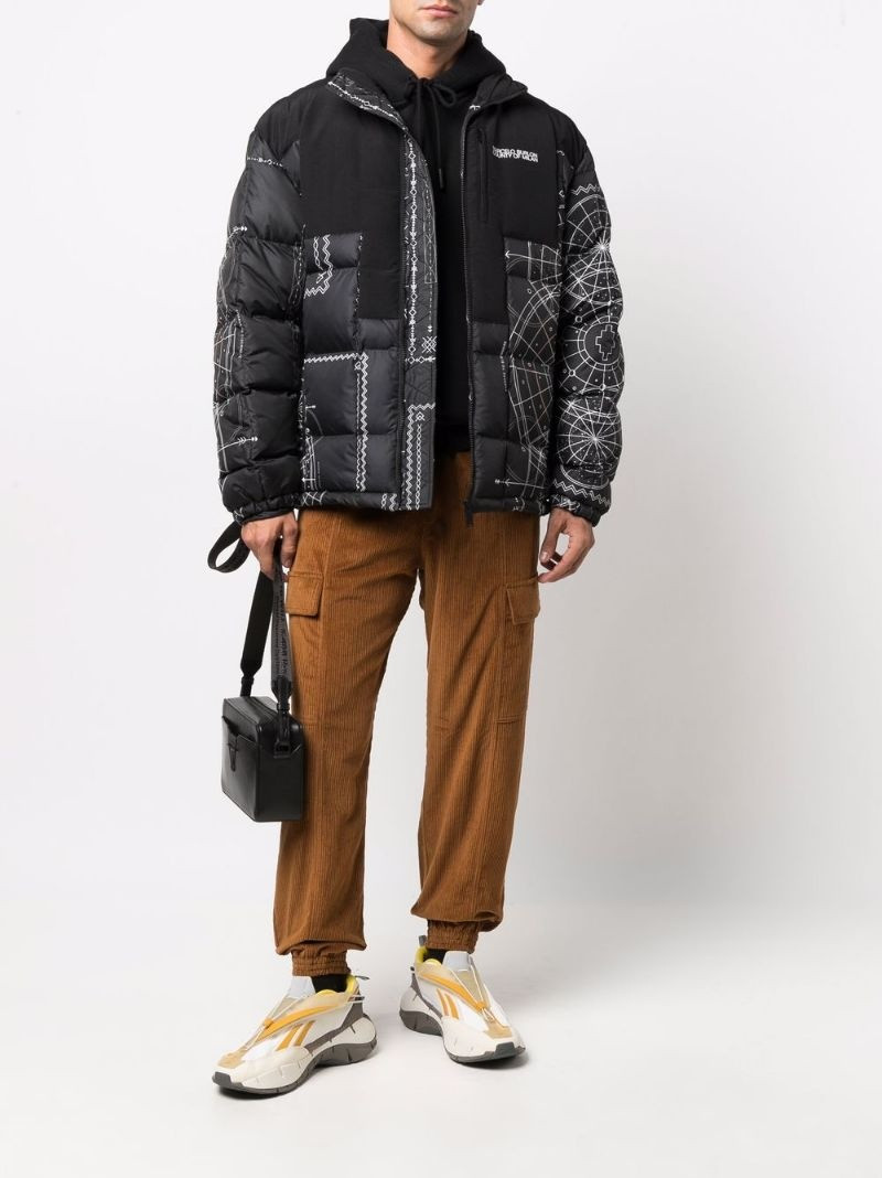 Marcelo Burlon County Of Milan Astral puffer jacket outlook