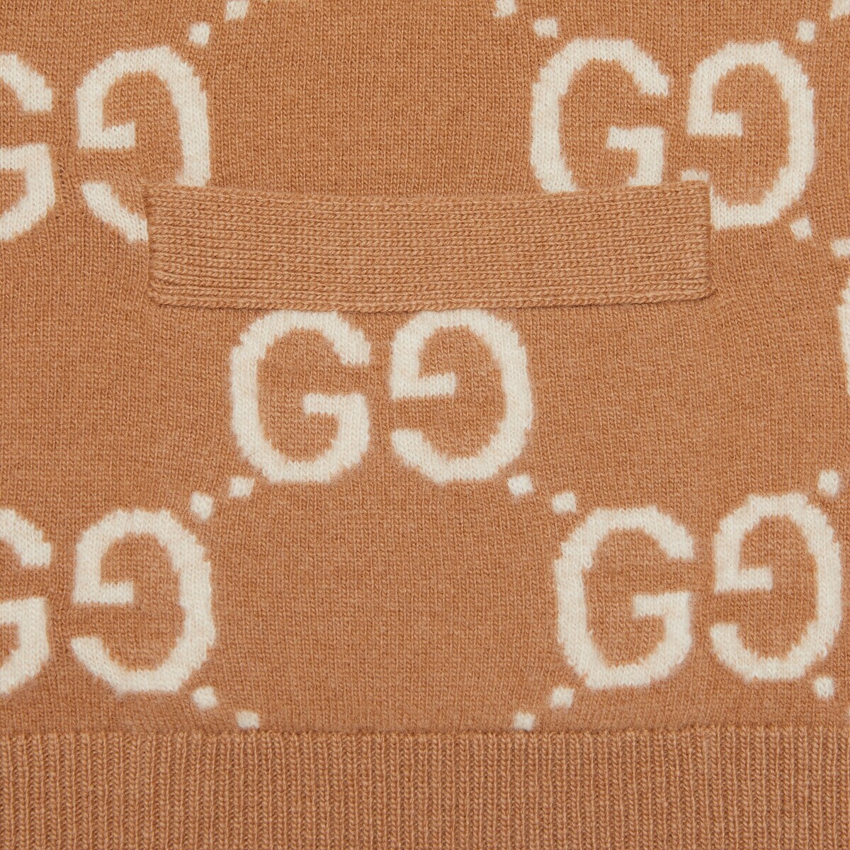 GG wool jacquard cardigan - 5