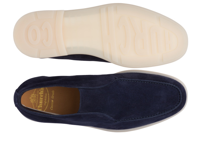 Girvan
Soft Suede Slip-on Boot Blue 3