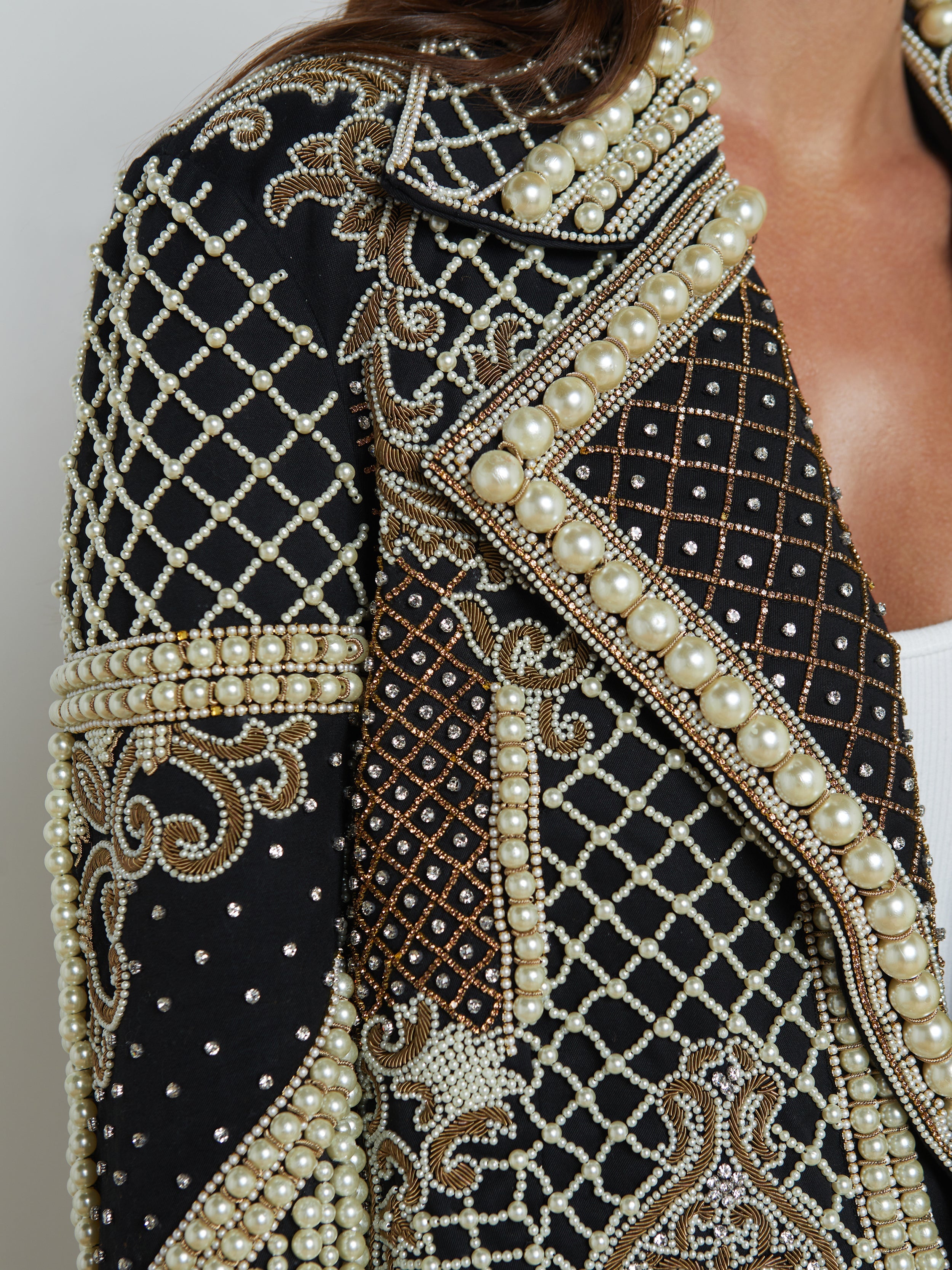 Kya Embellished Jacket - 5