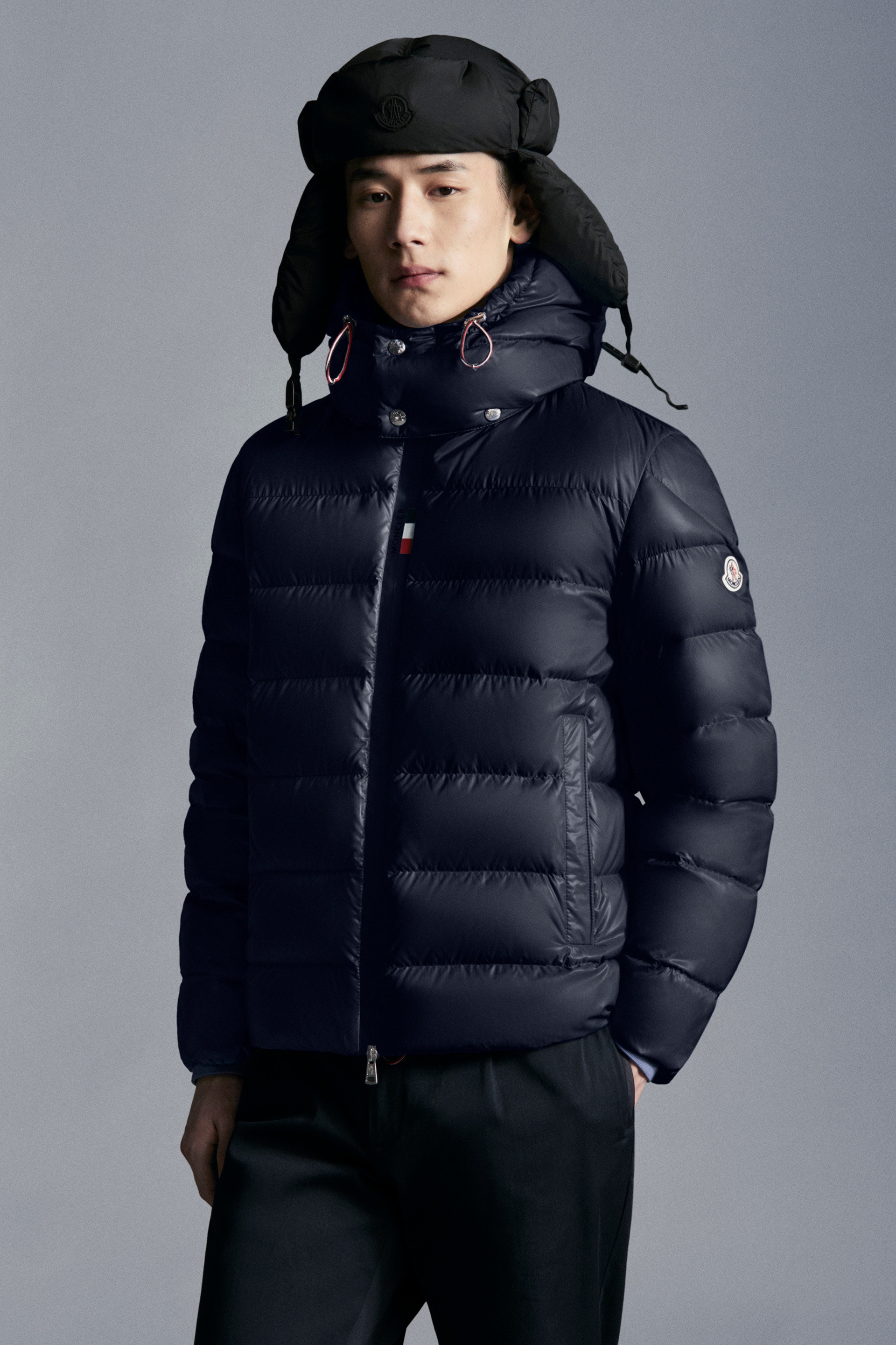 Moncler Cuvellier Short Down Jacket | REVERSIBLE