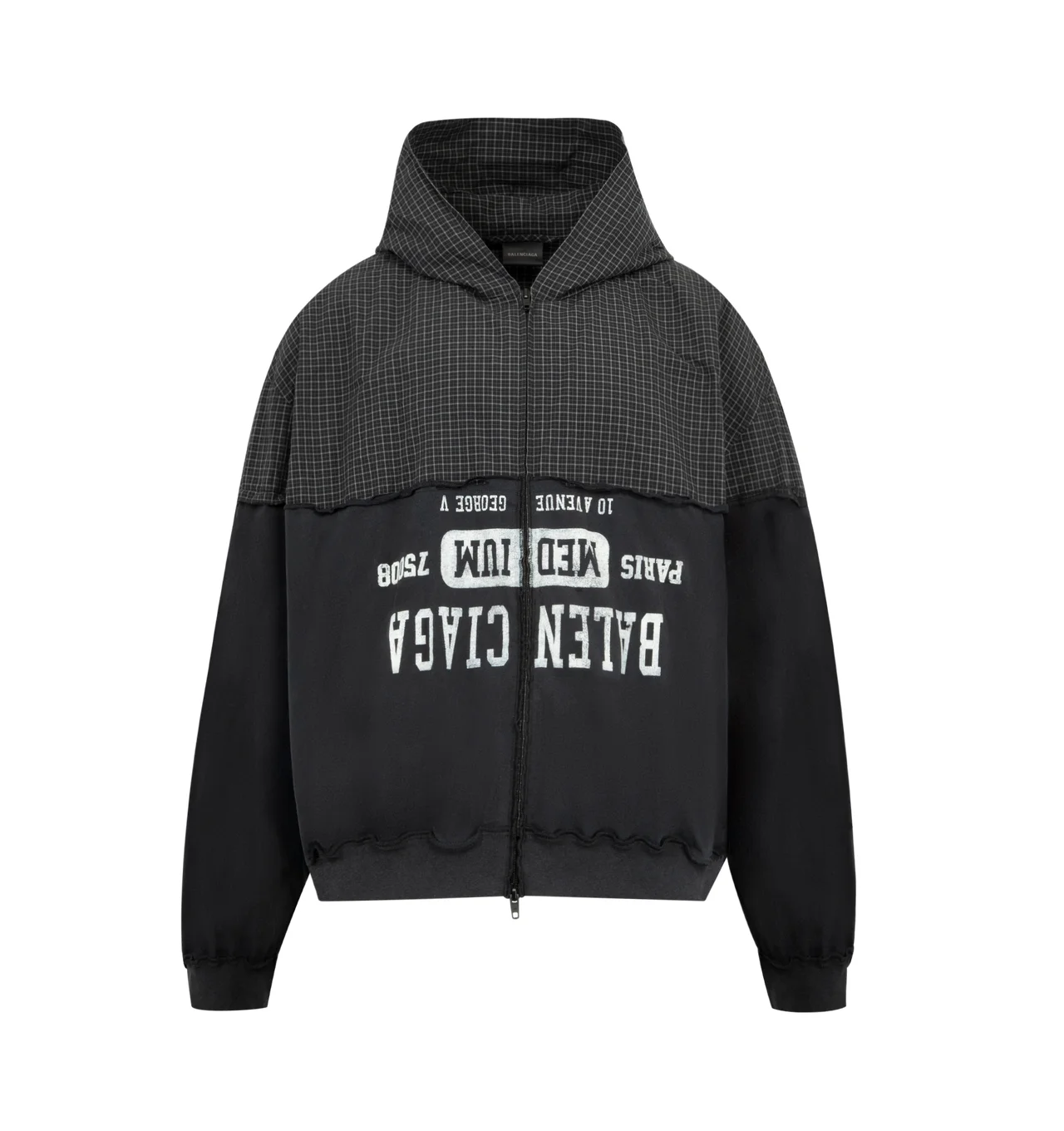 PATCHED HOODED JACKET - 1