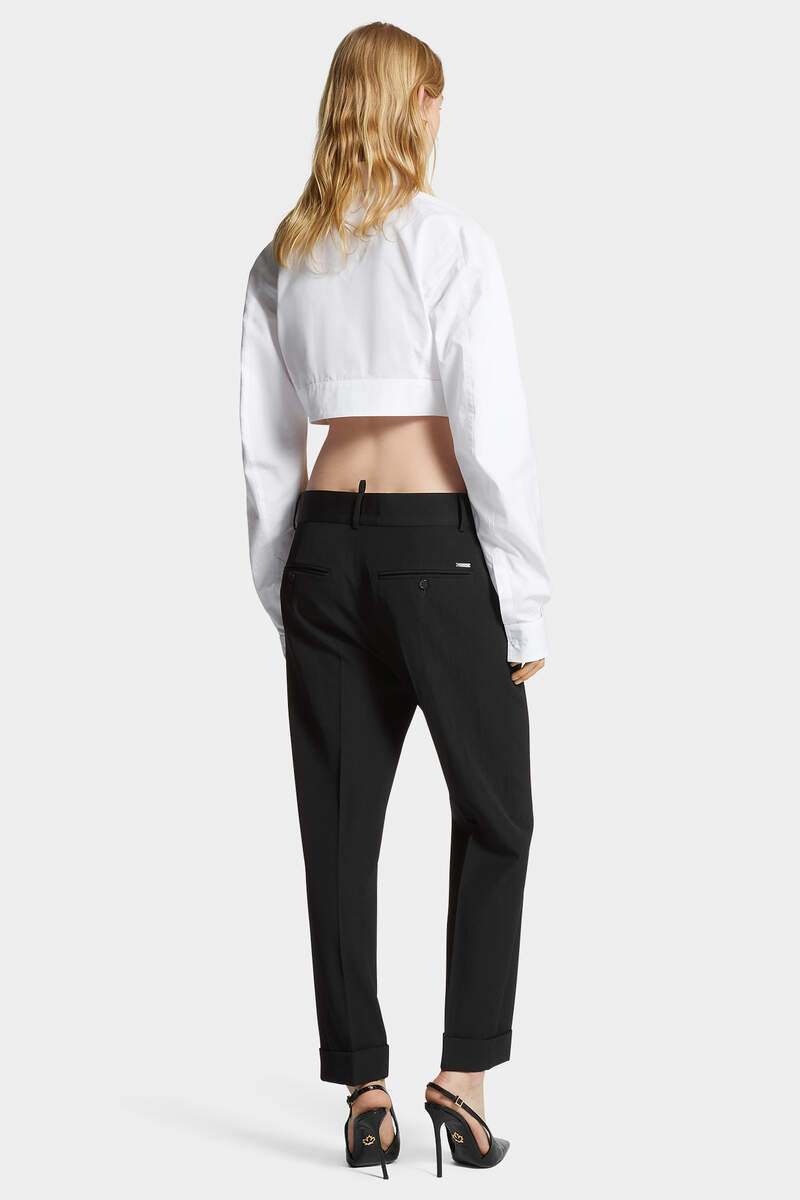 MAN SLIM WOOL PANT - 4