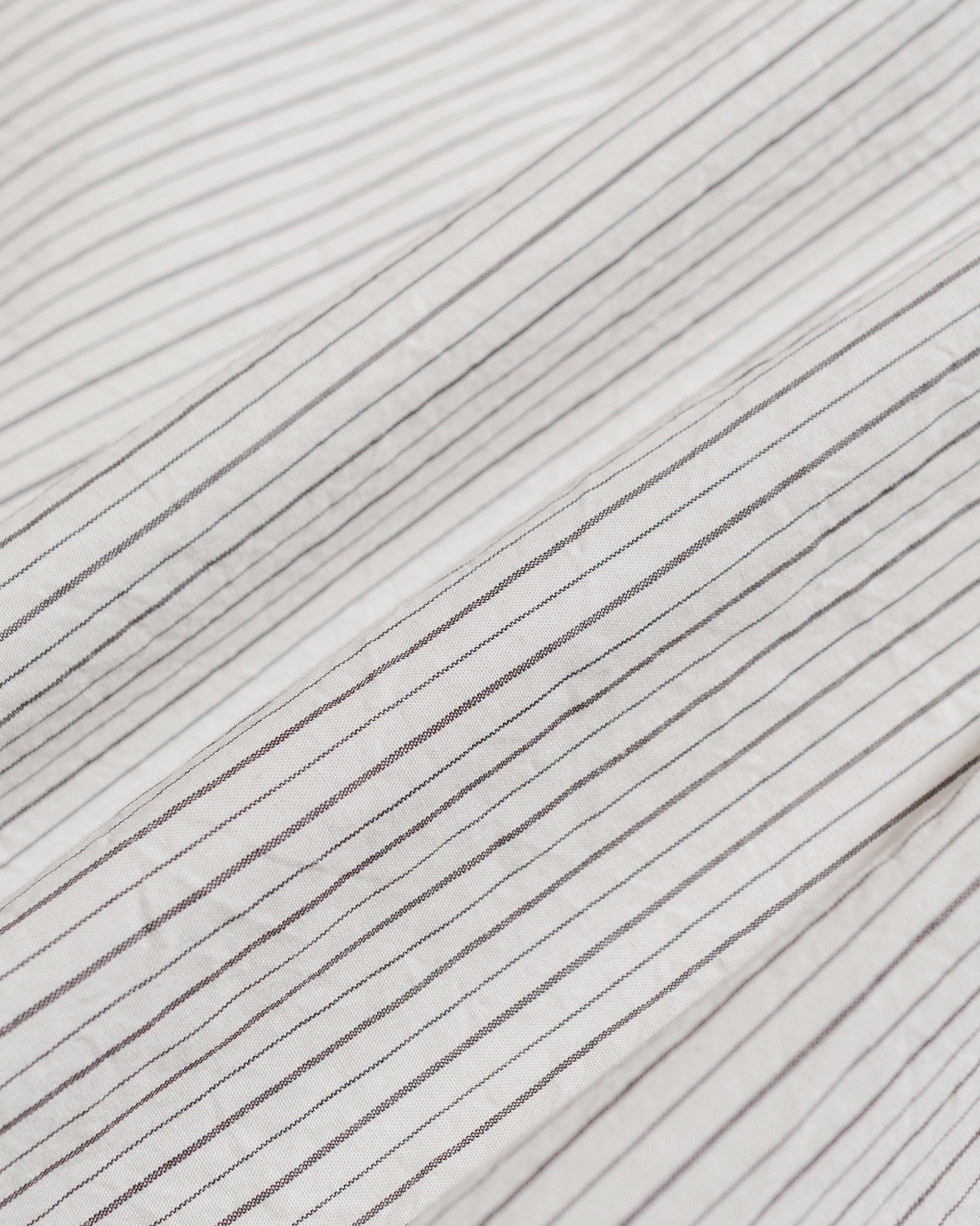 Mads Poplin Stripe SS Ecru - 6