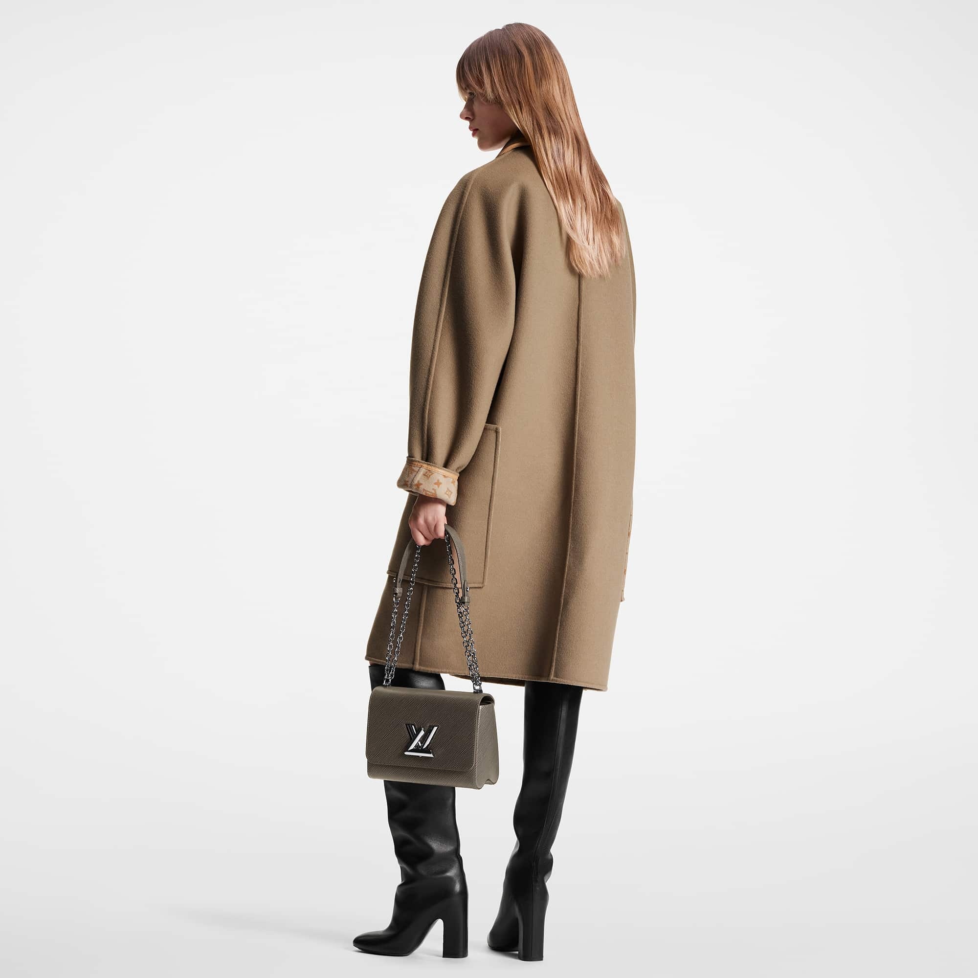 Removable Collar Double Face Coat - 3