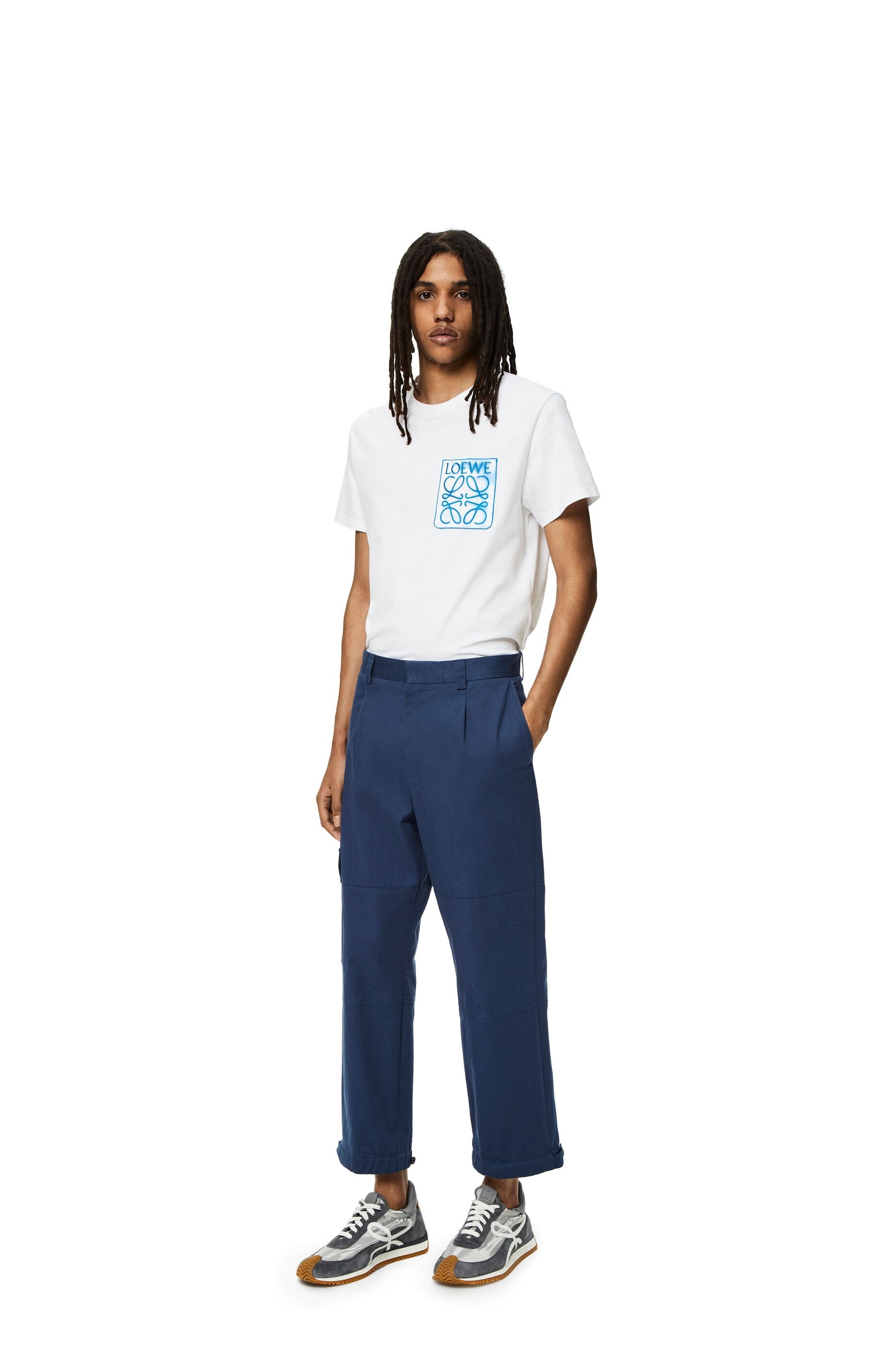 Cargo trousers in cotton - 2