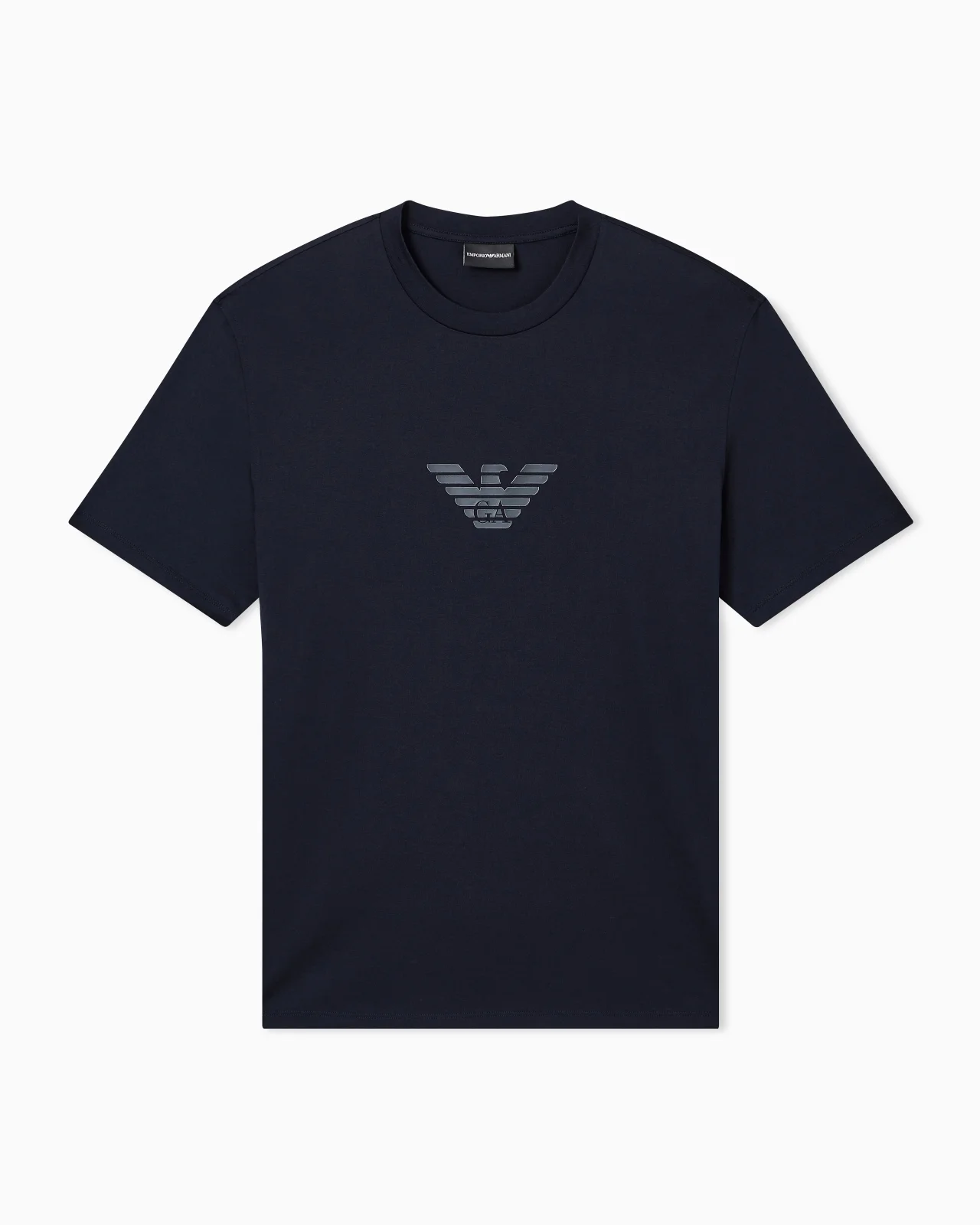 T-SHIRT ESSENTIAL IN SLIM FIT PIMA COTTON JERSEY - 1
