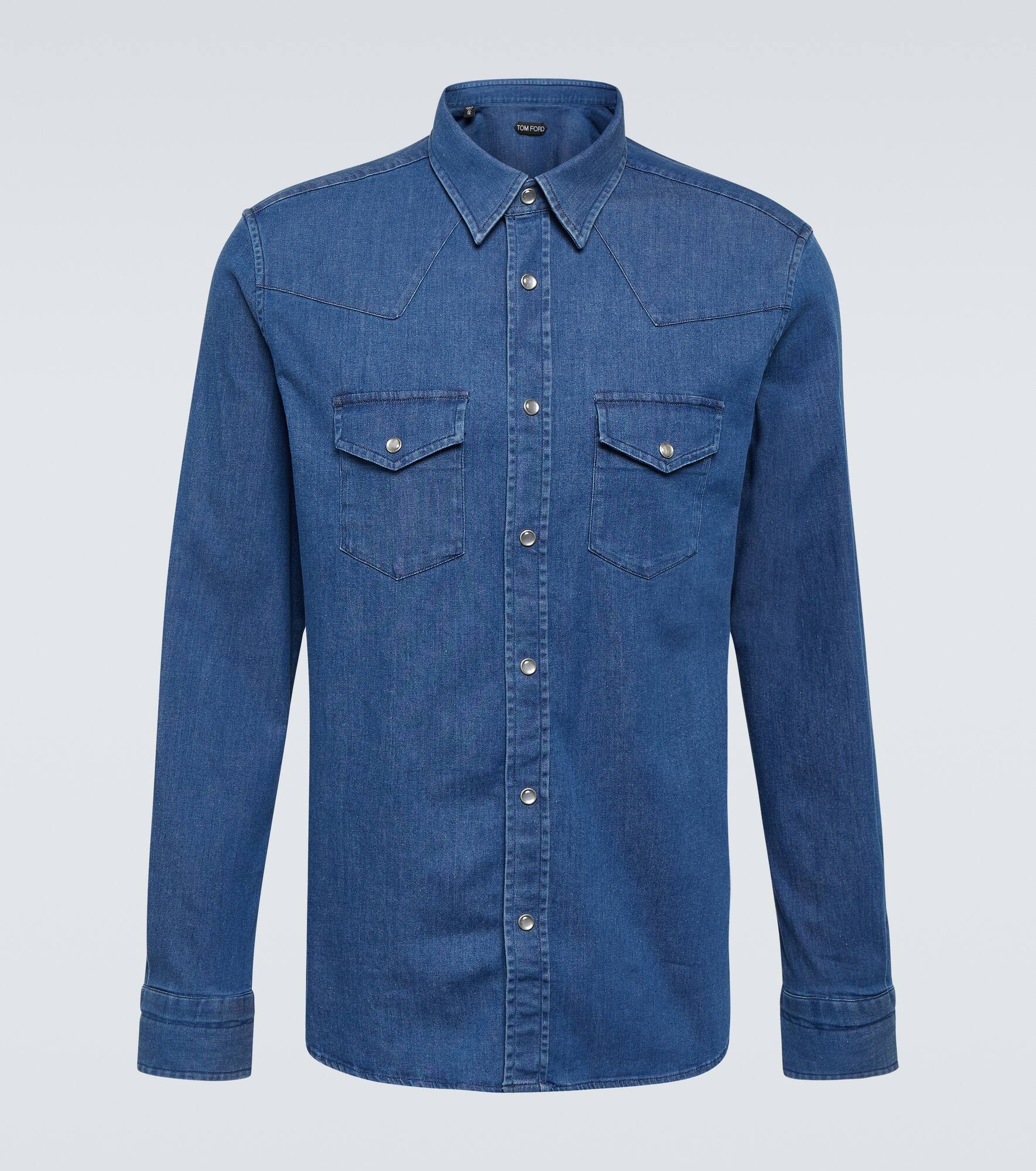 Denim Western shirt - 1