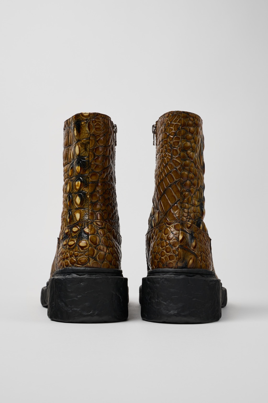 Brown Leather Boots - 3