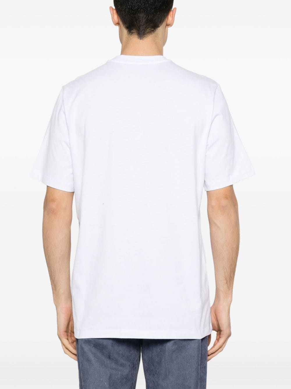 logo-print cotton T-shirt - 4