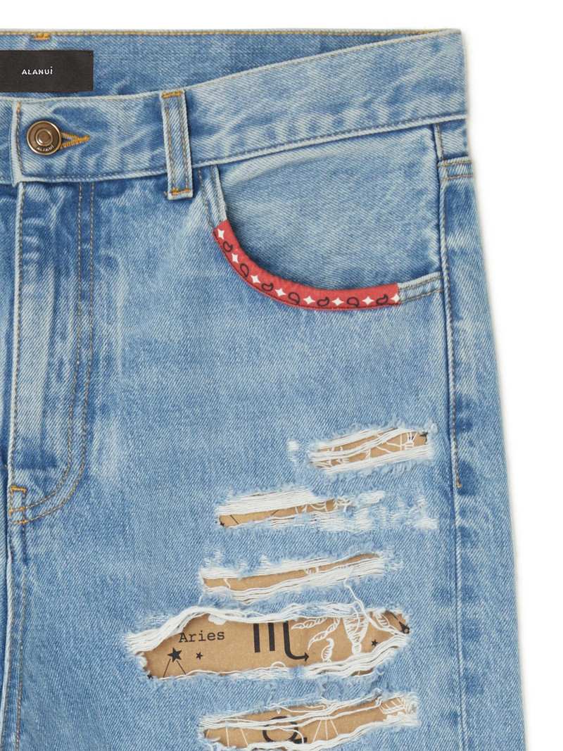 The Twelve Signs Denim Pants 8