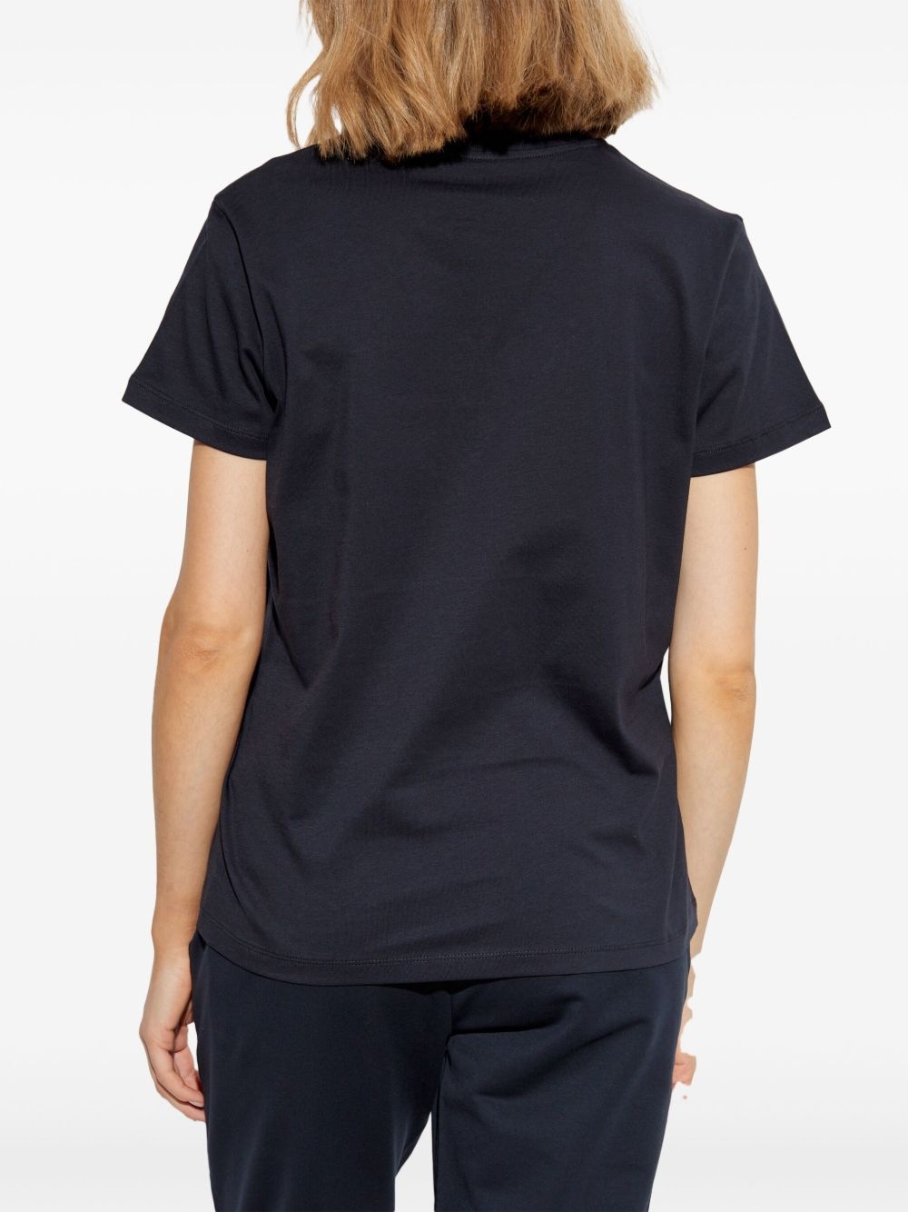 logo-embroidered T-shirt - 4