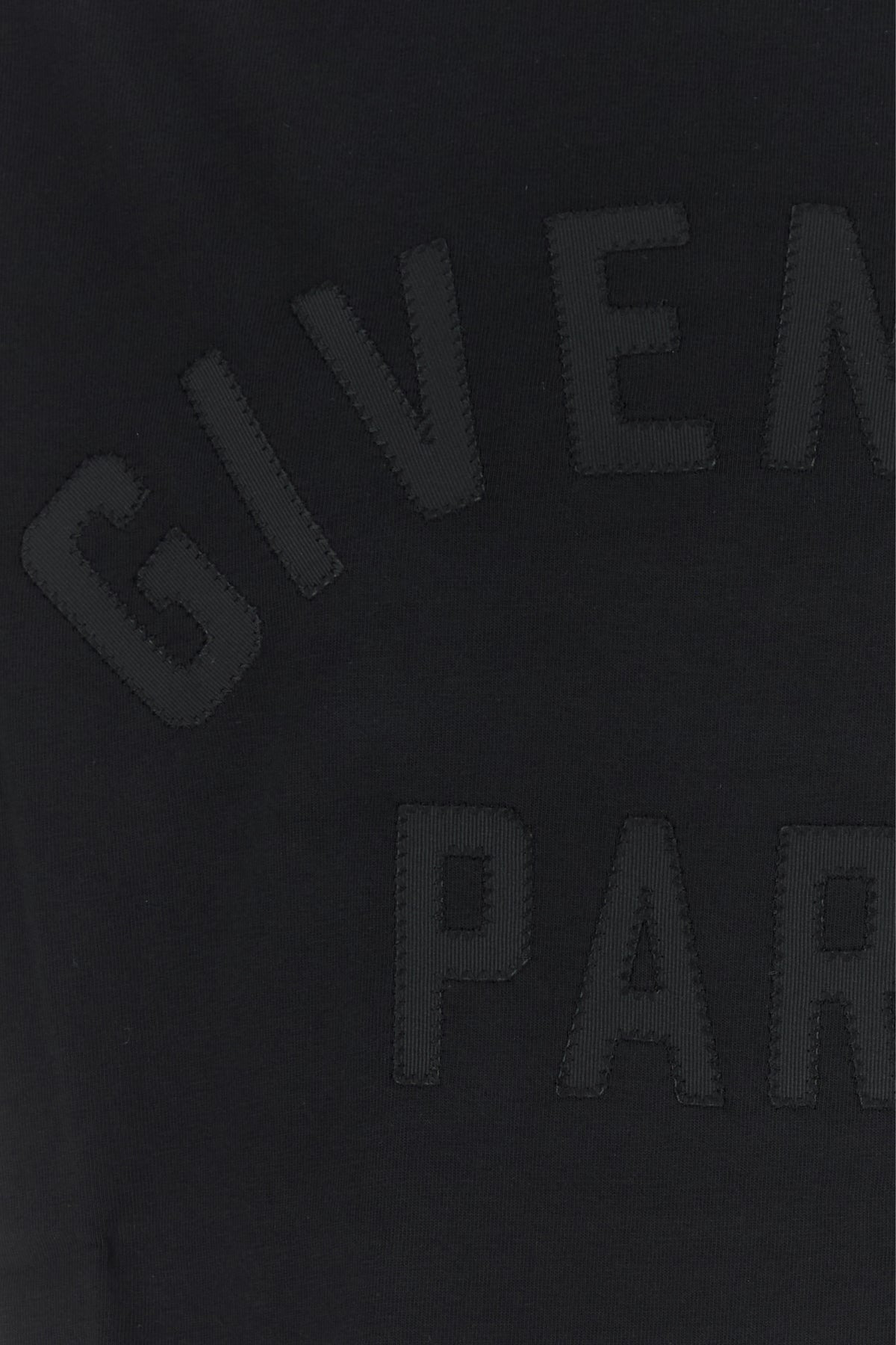 Black cotton t-shirt - 3