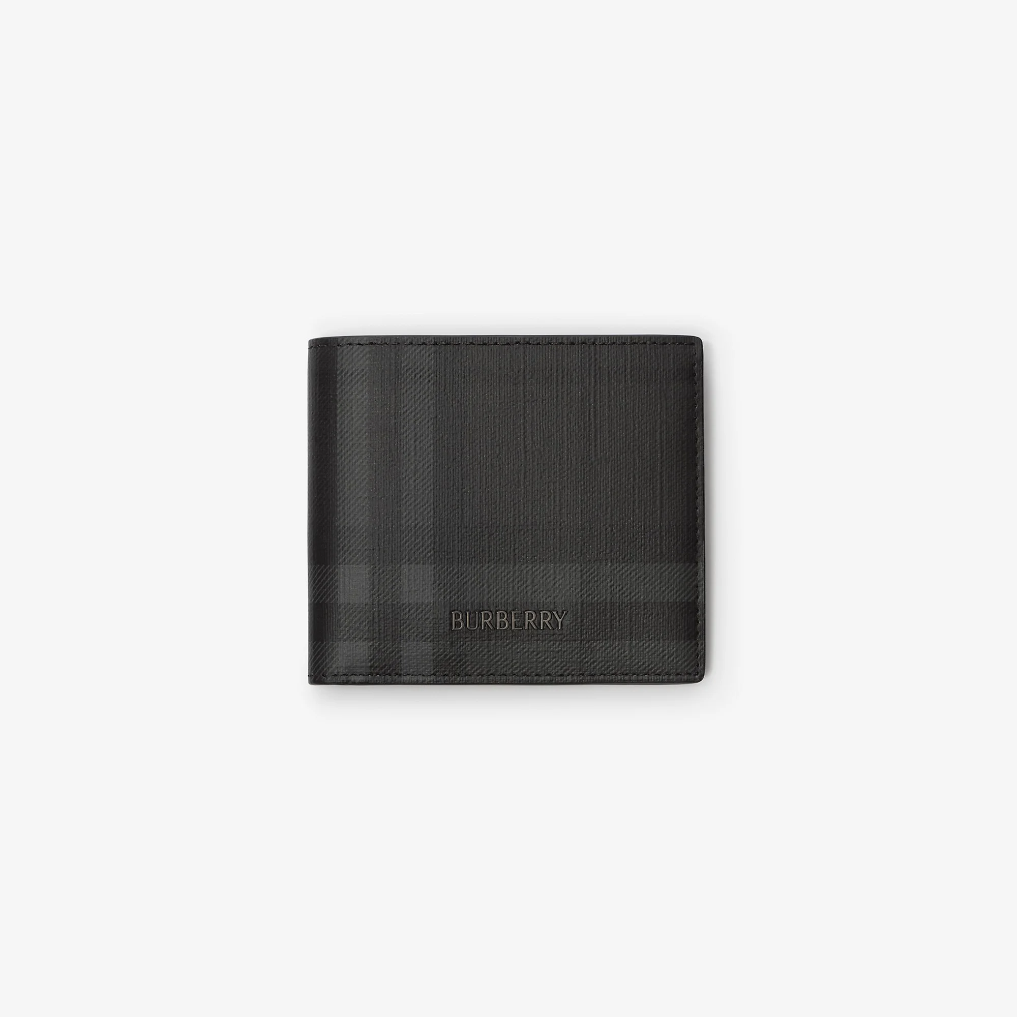 City Check Bifold Coin Wallet - 1