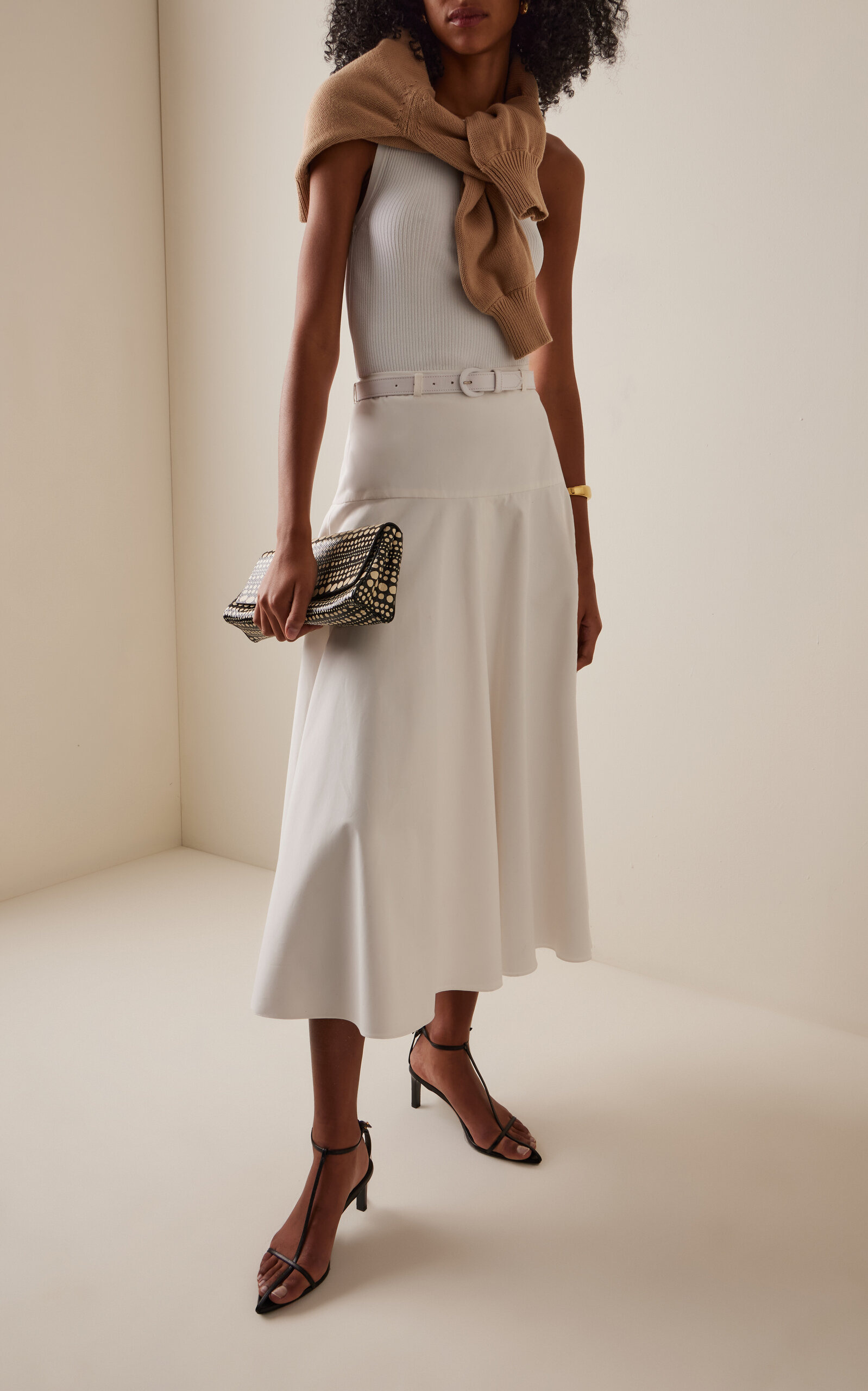 Exclusive RIviera Knit Tank Top white - 3