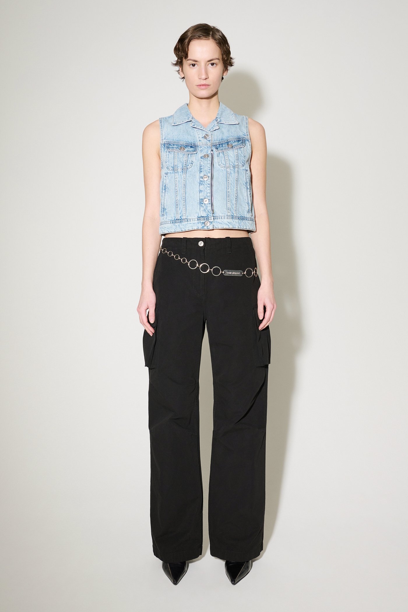 Mini Denim Vest Rider Wash - 2