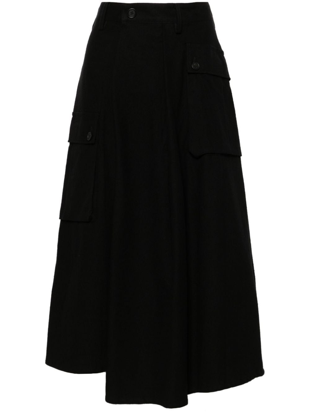 pleated midi skirt - 1