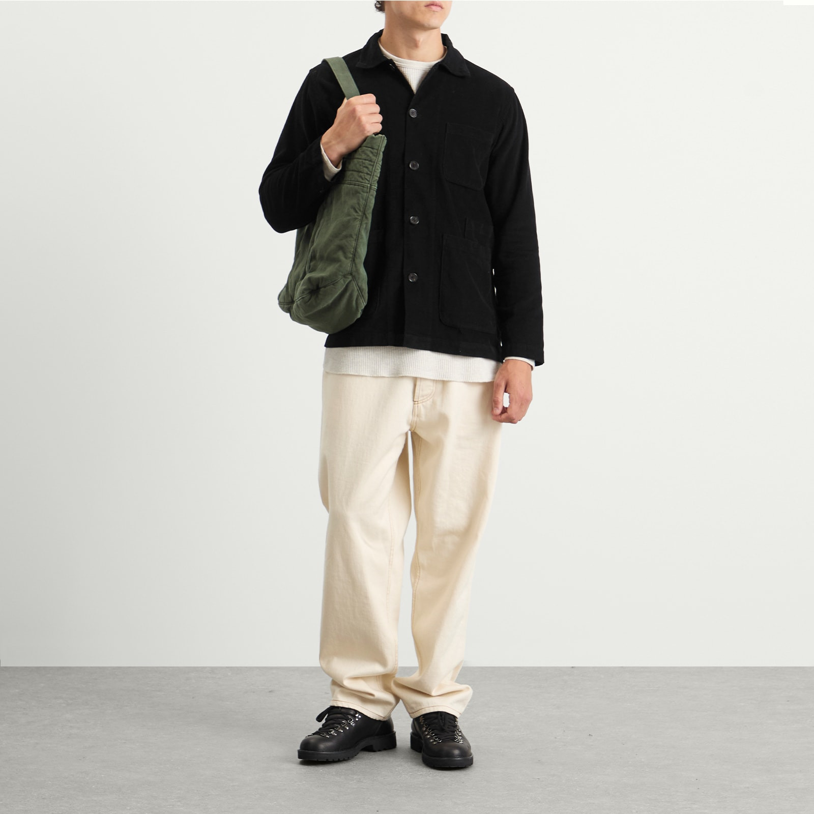 Universal Works Fine Cord Bakers Overshirt - 3