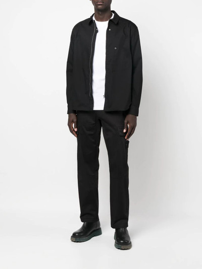 Stone Island Shadow Project long-sleeve zipped cotton shirt outlook