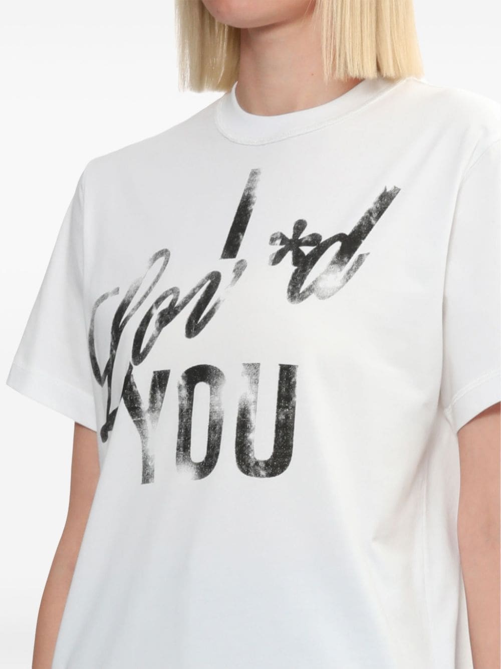 slogan-print T-shirt - 5