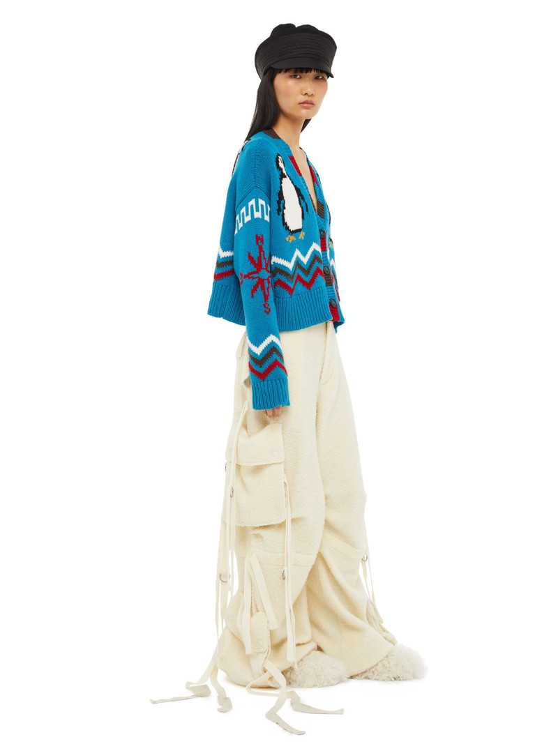 For The Love Of Penguins Crop Cardigan 5