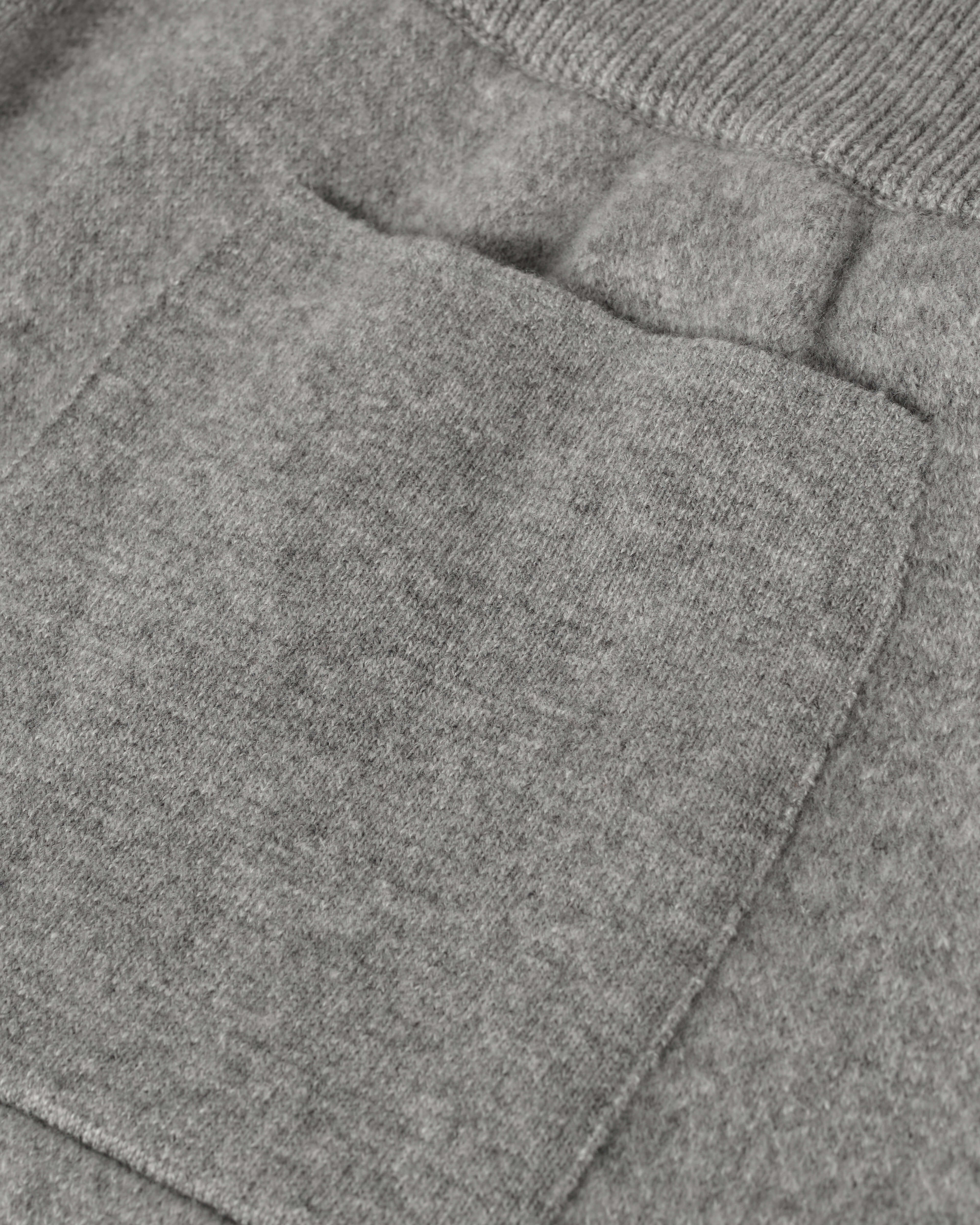 Double Face Grey Tapered Joggers - 6