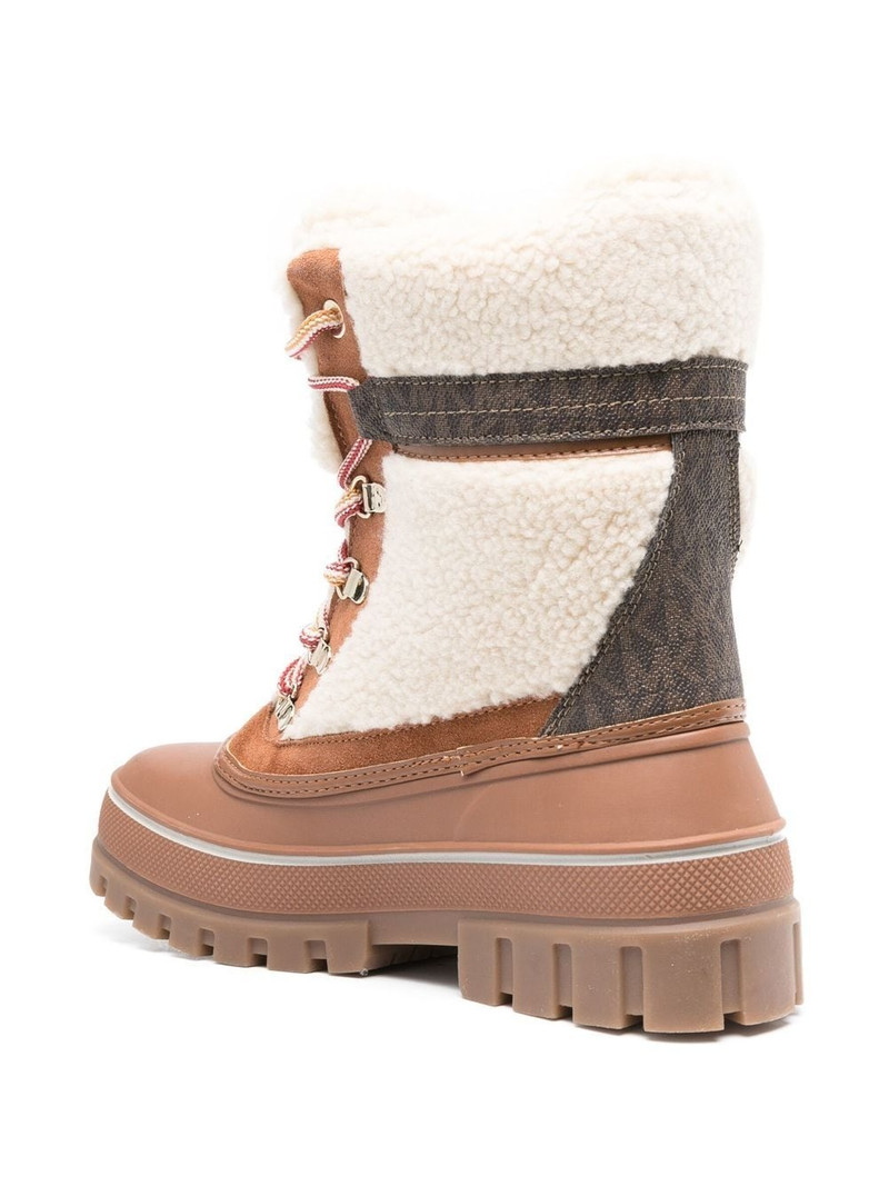 Ozzie faux-shearling trim boots 3