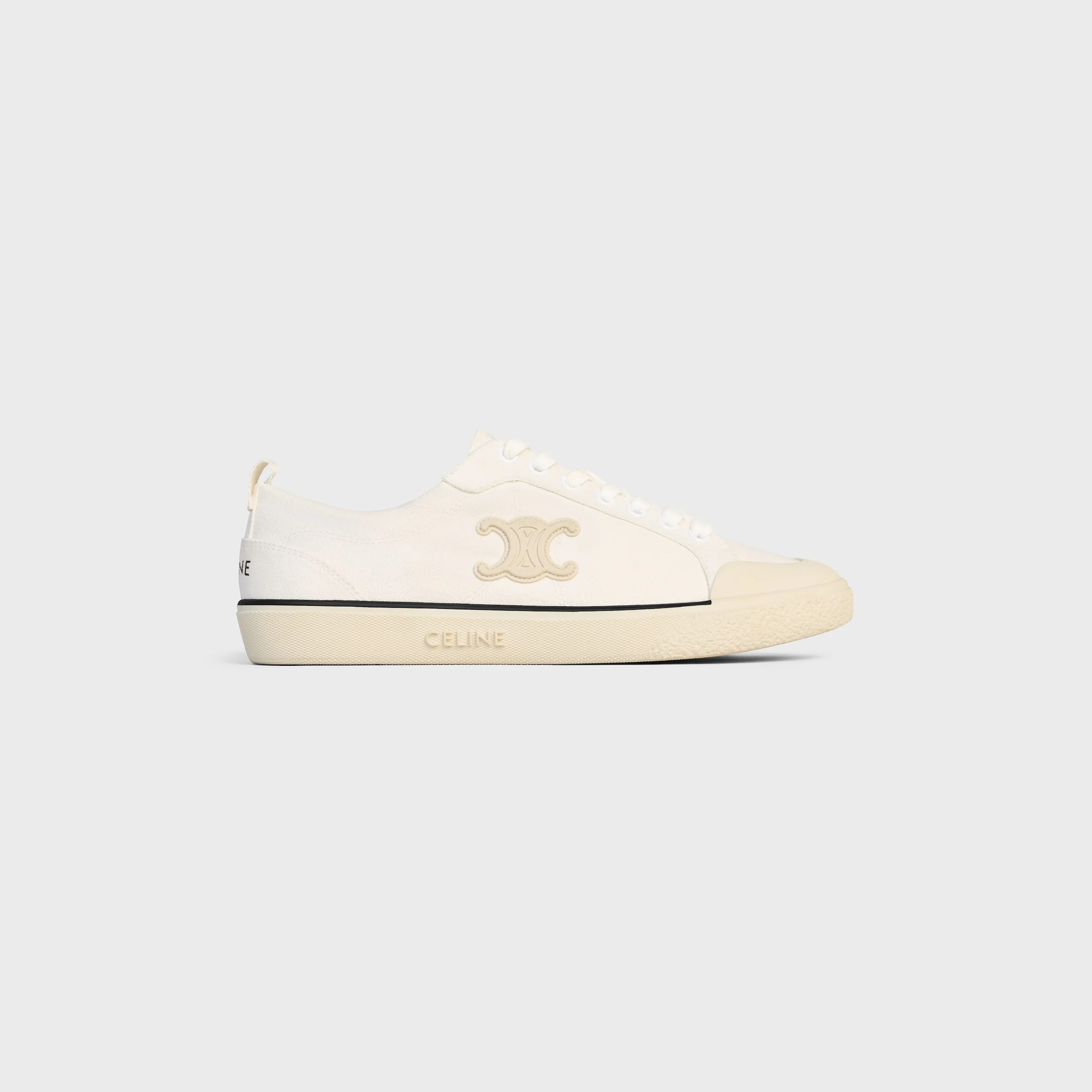 CELINE ALAN SNEAKERS WITH TRIOMPHE IN Canvas - 1