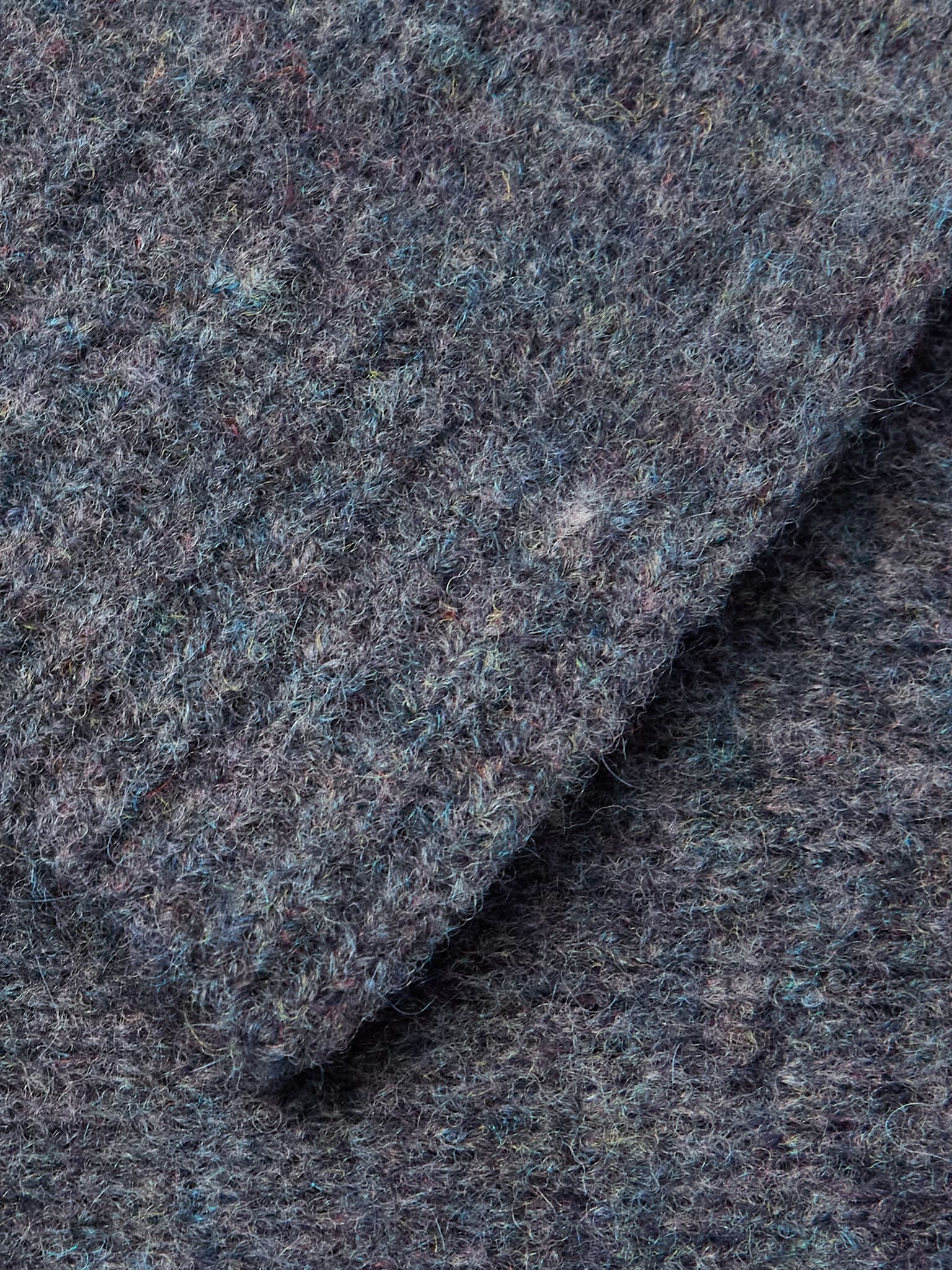 Lucas Brushed Knitted Sweater Gray - 5