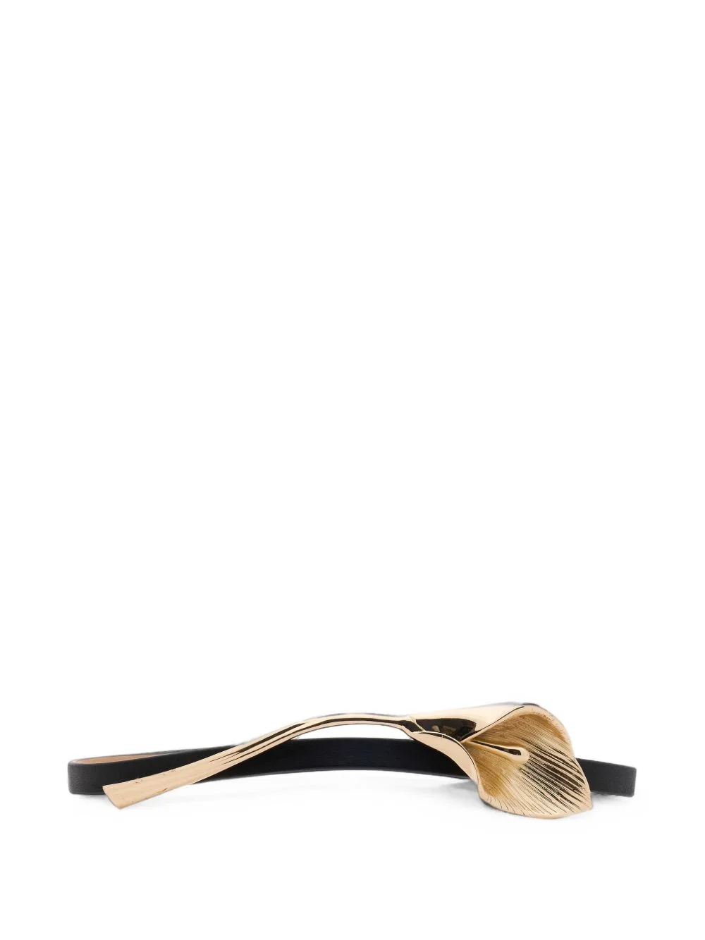 Calla Lily leather belt - 1