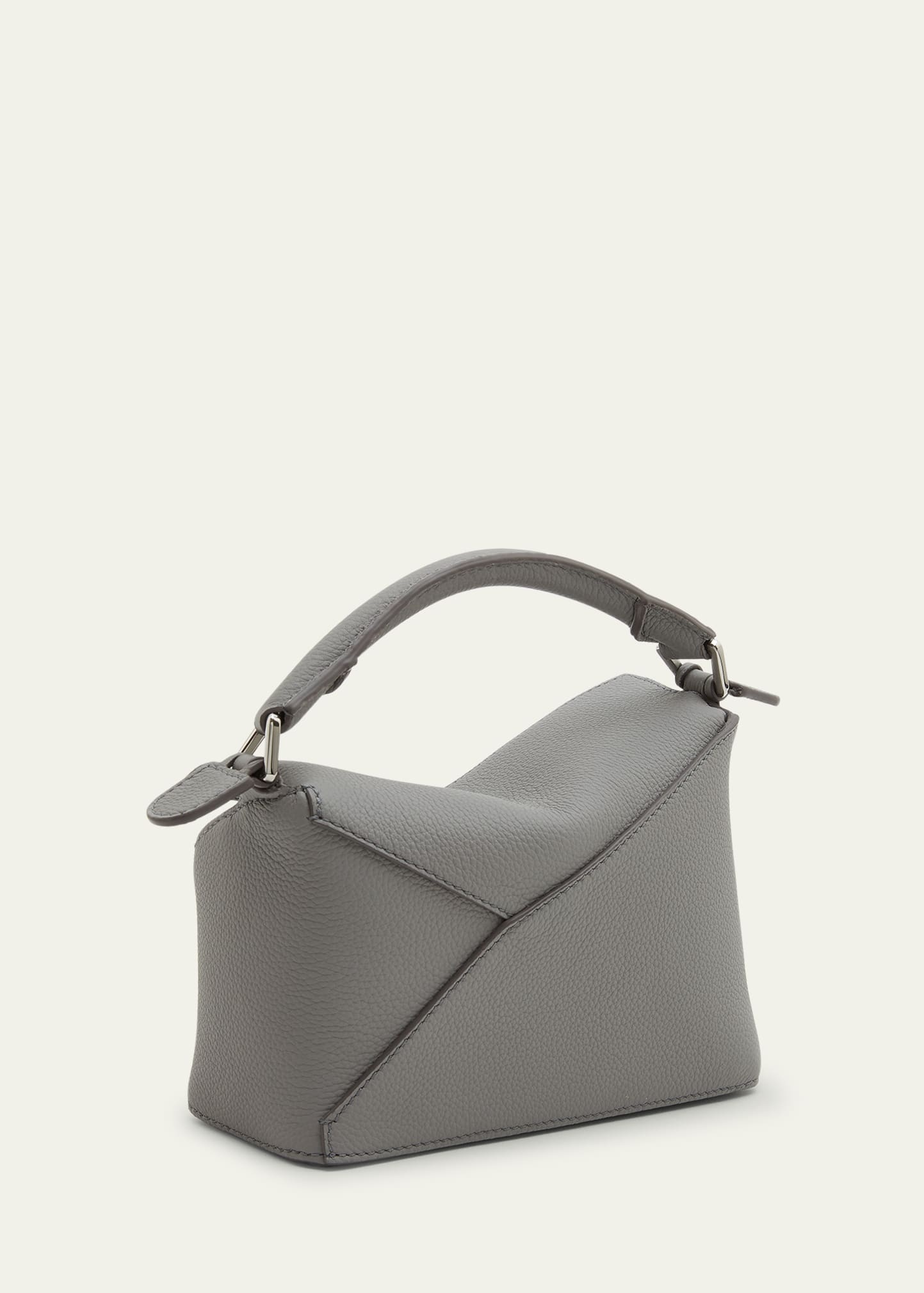 Mini Puzzle Edge Leather Shoulder Bag - 3