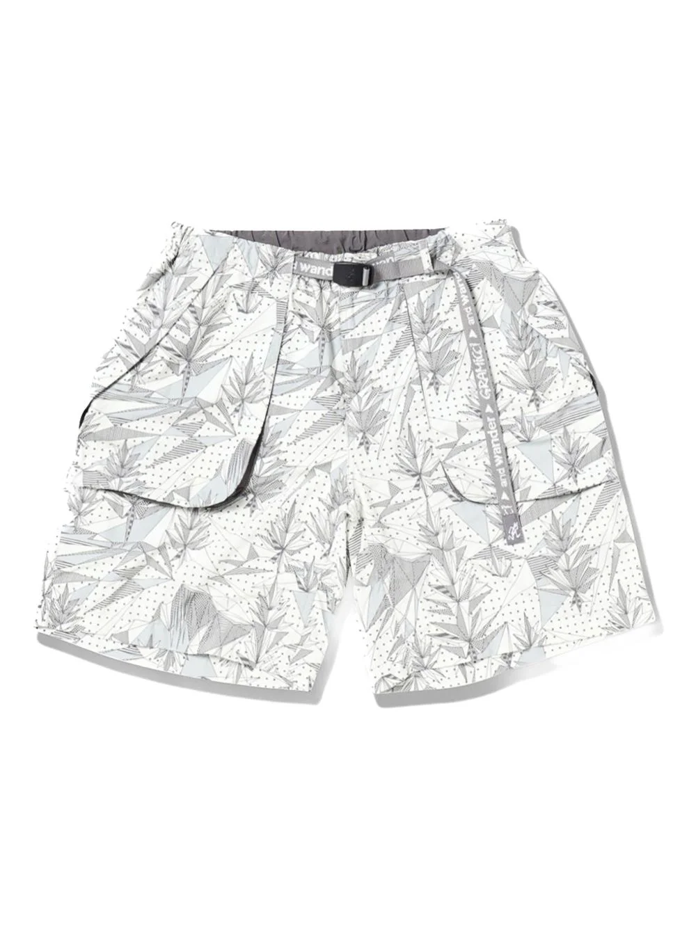 x And Wander brushed cargo shorts - 1