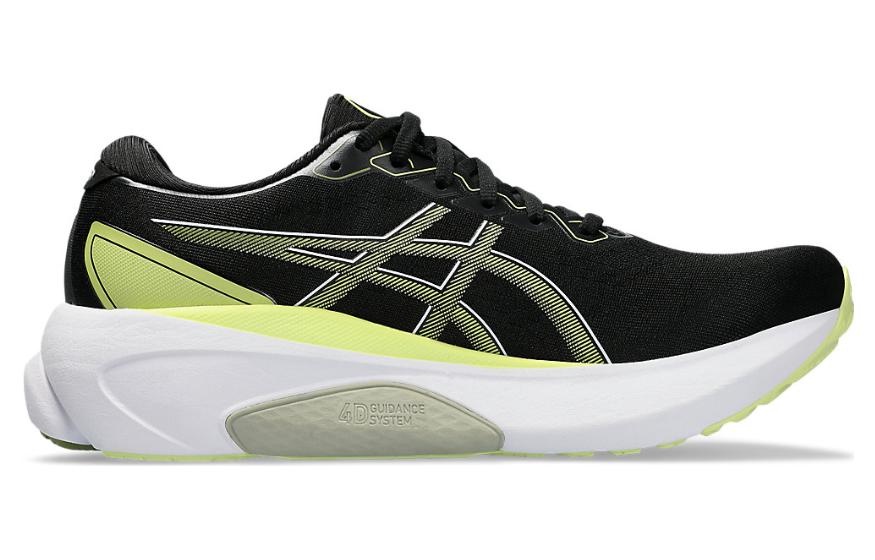 ASICS Gel Kayano 30 Extra Wide 'Black Glow Yellow' 1011B690-003 - 2