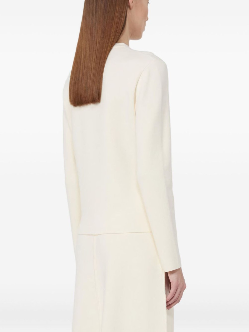 Max Mara logo-embossed sweater outlook